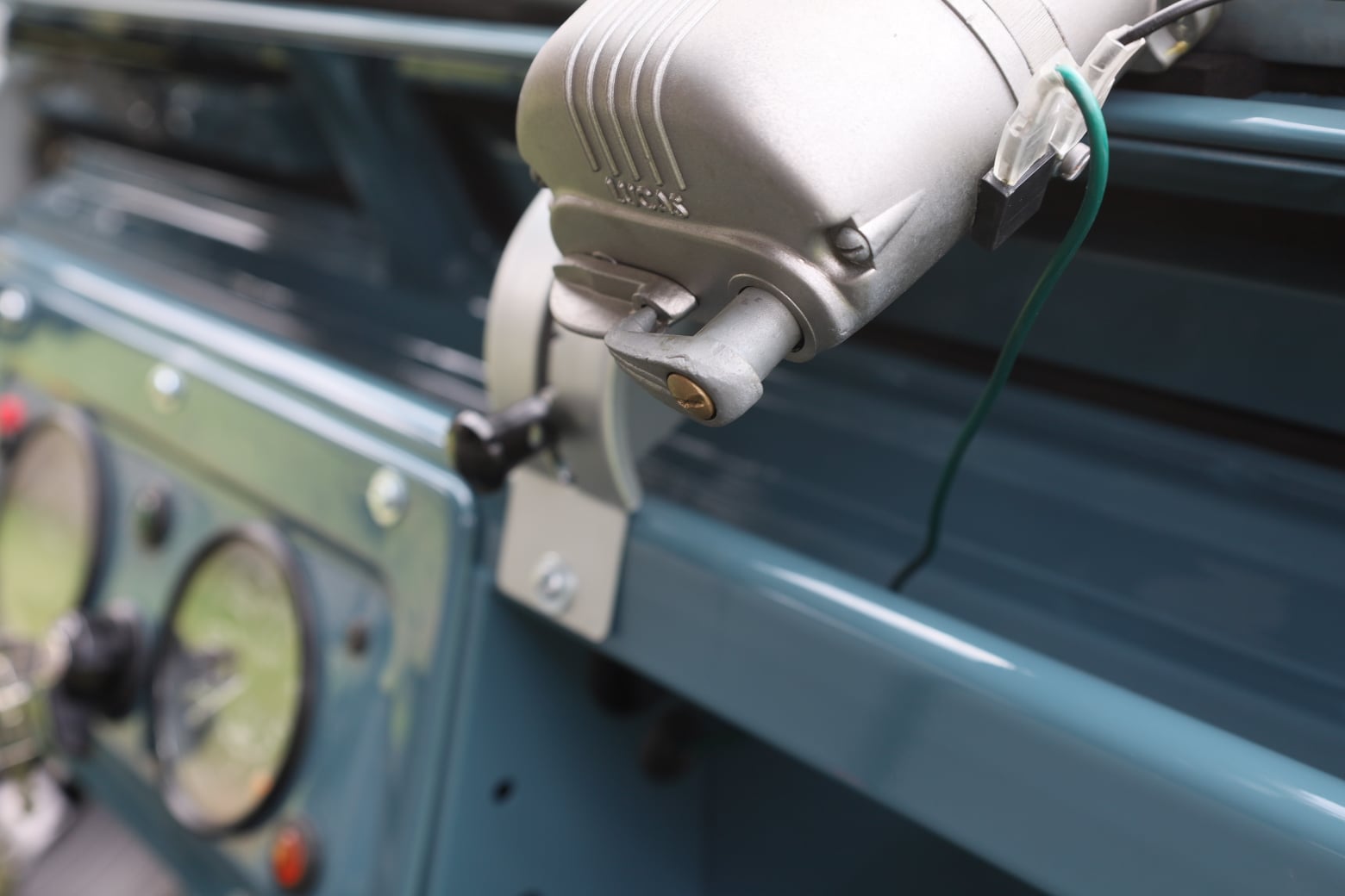 1966 Land Rover Series IIA Marine Blue Restored 27