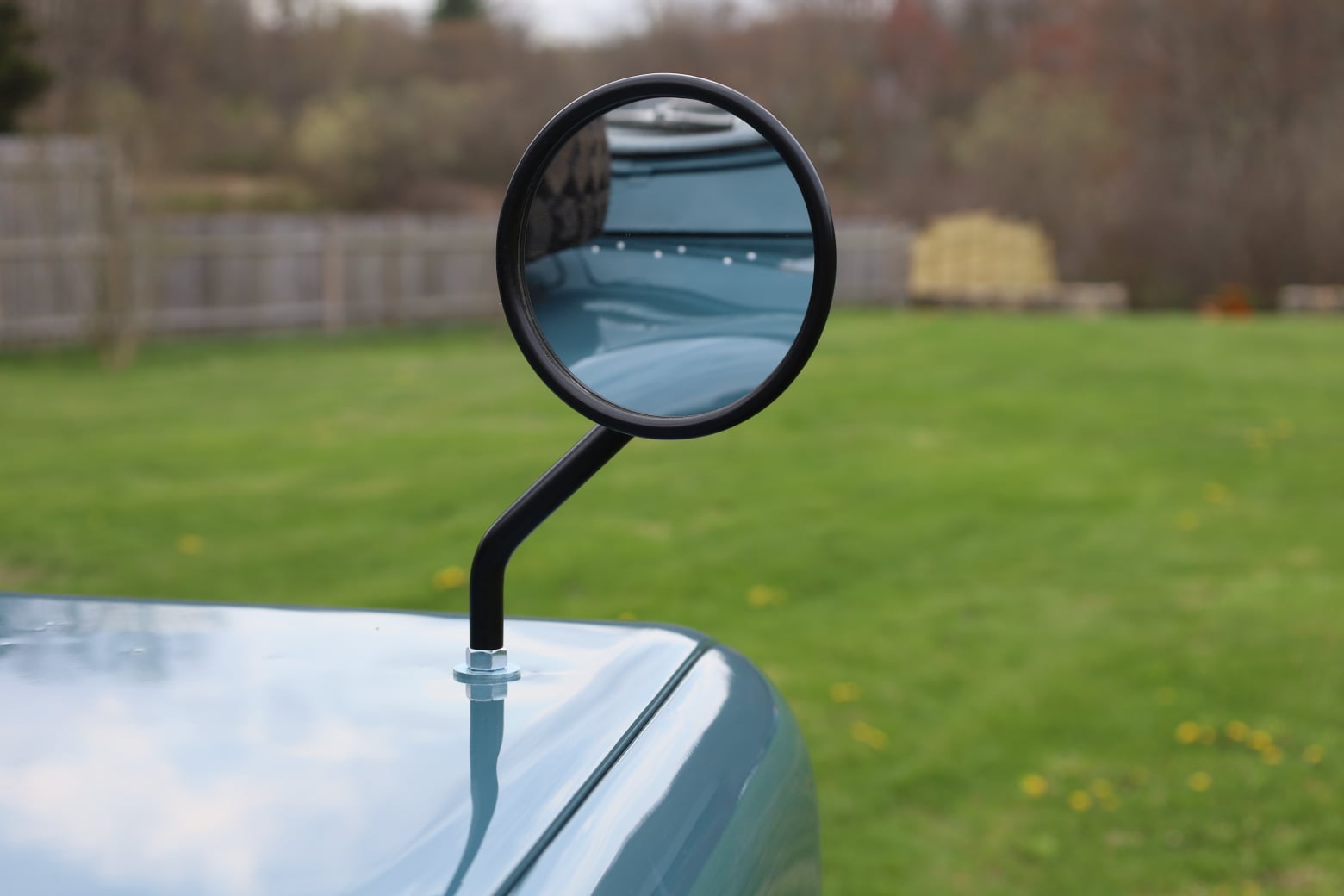 1966 Land Rover Series IIA Marine Blue Restored 46