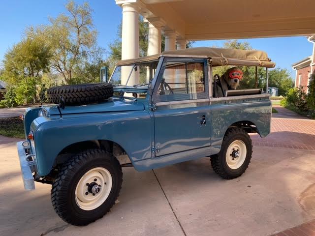 1966 Land Rover Series IIA Marine Blue