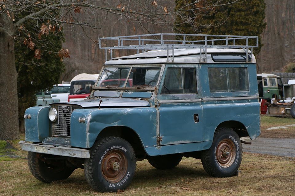 1966 Land Rover Series IIa in Marine Blue Photo 1