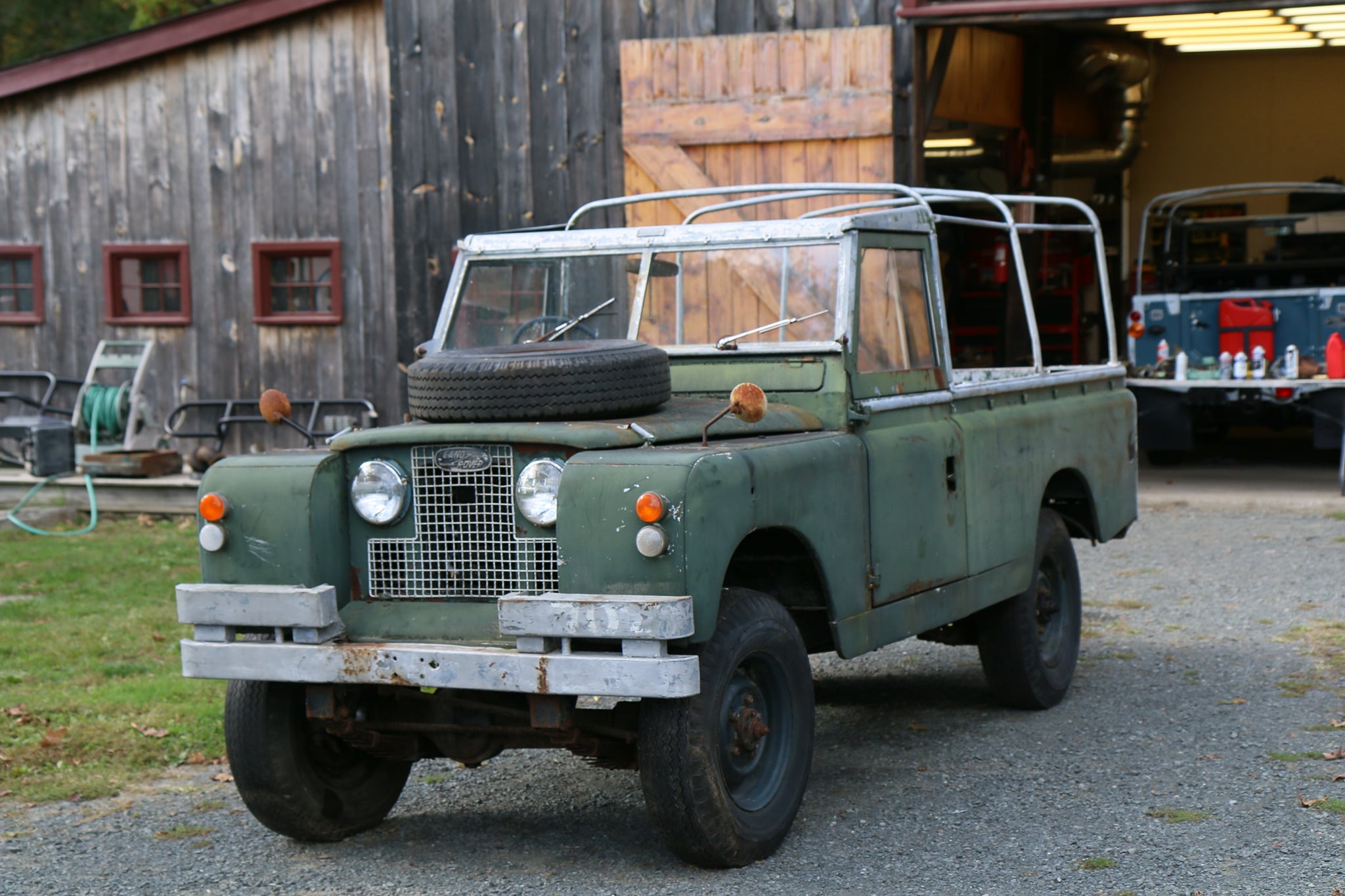 1966 Land Rover Series IIA Military Green Photo 1