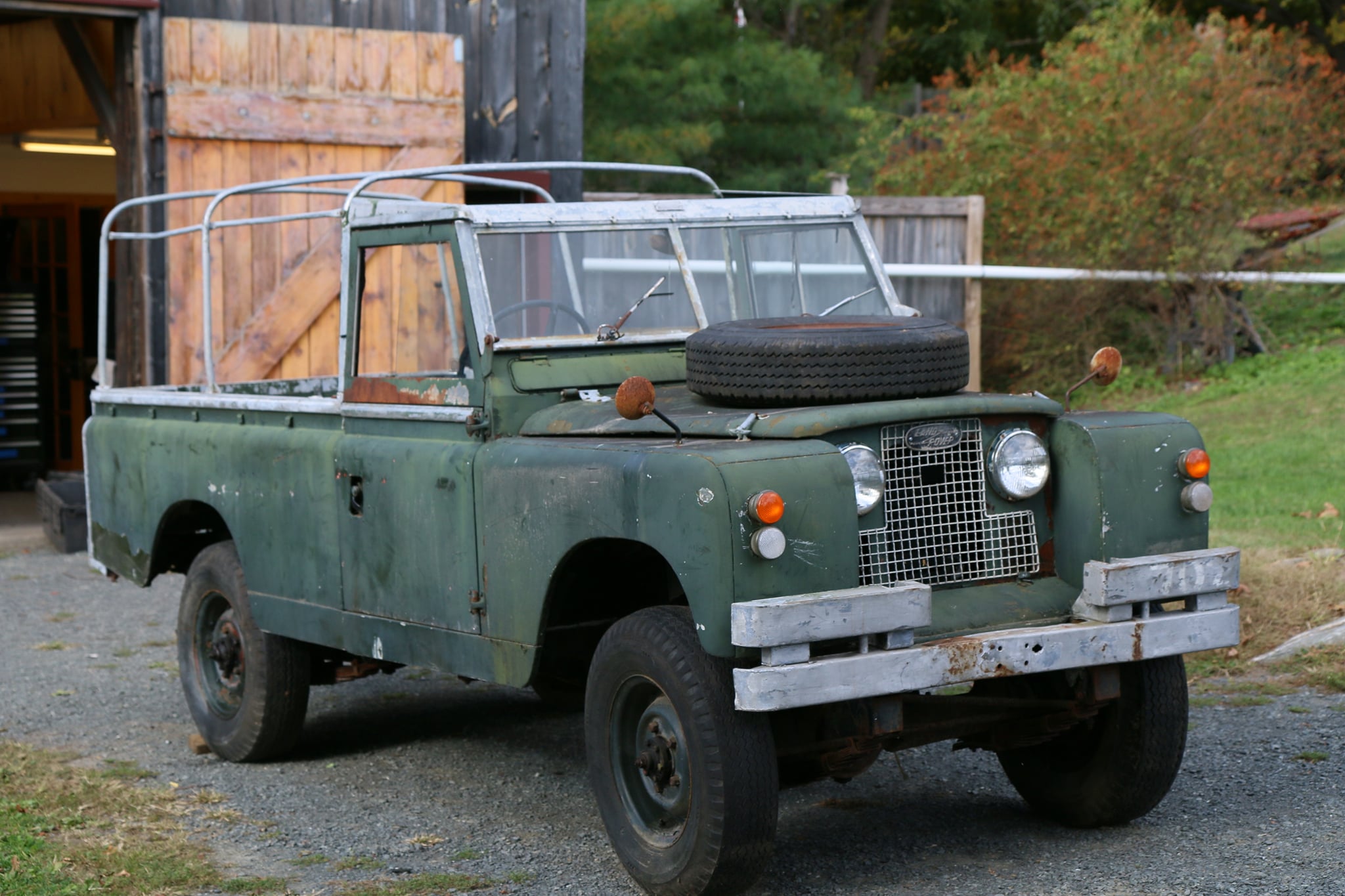 1966 Land Rover Series IIA Military Green Photo 4