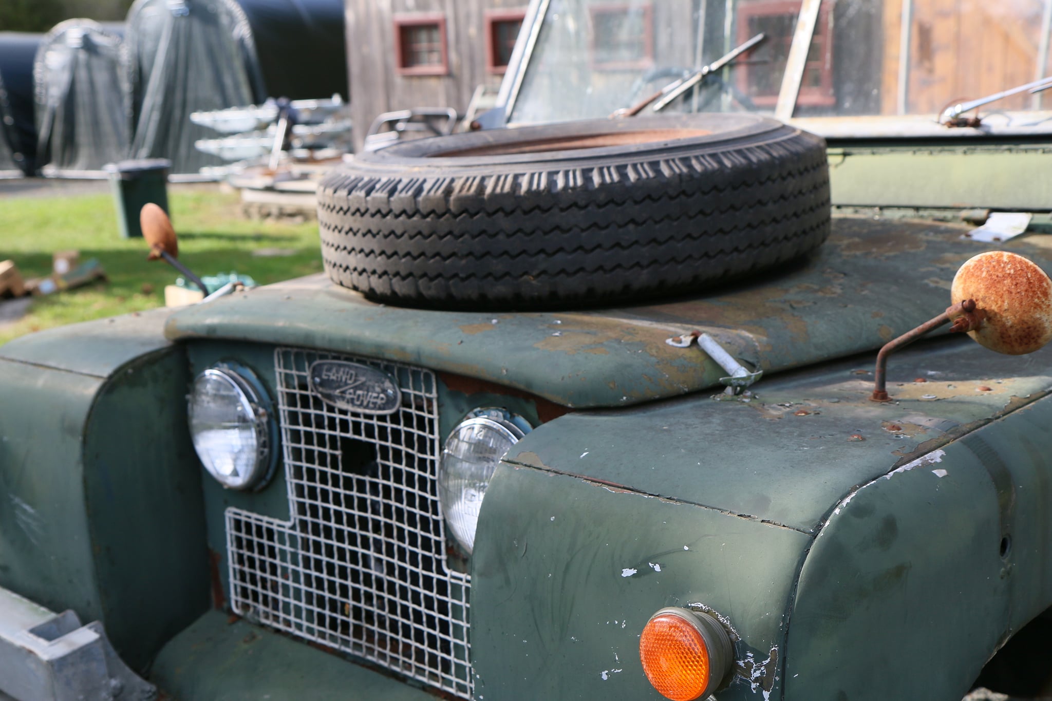 1966 Land Rover Series IIA Military Green Photo 8