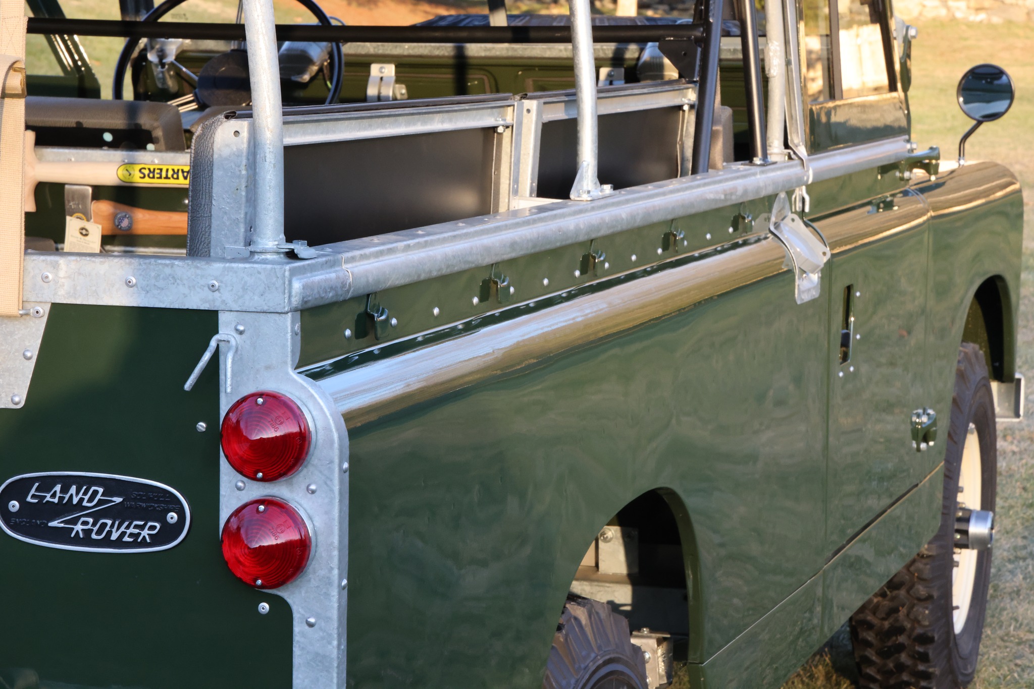 1967 Land Rover Series IIA 109 Inch Bronze Green Restored 40