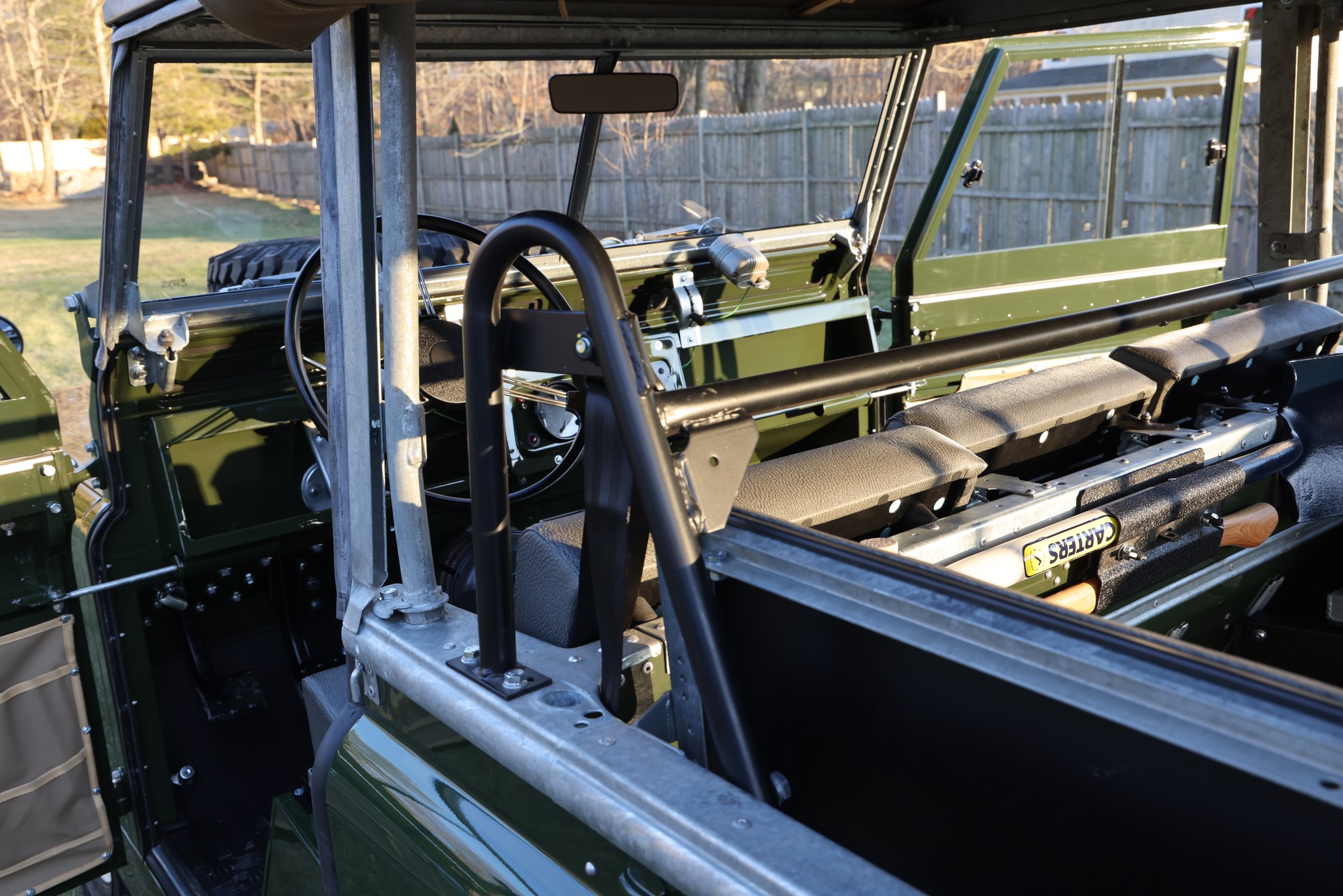 1967 Land Rover Series IIA 109 Inch Bronze Green Restored 42