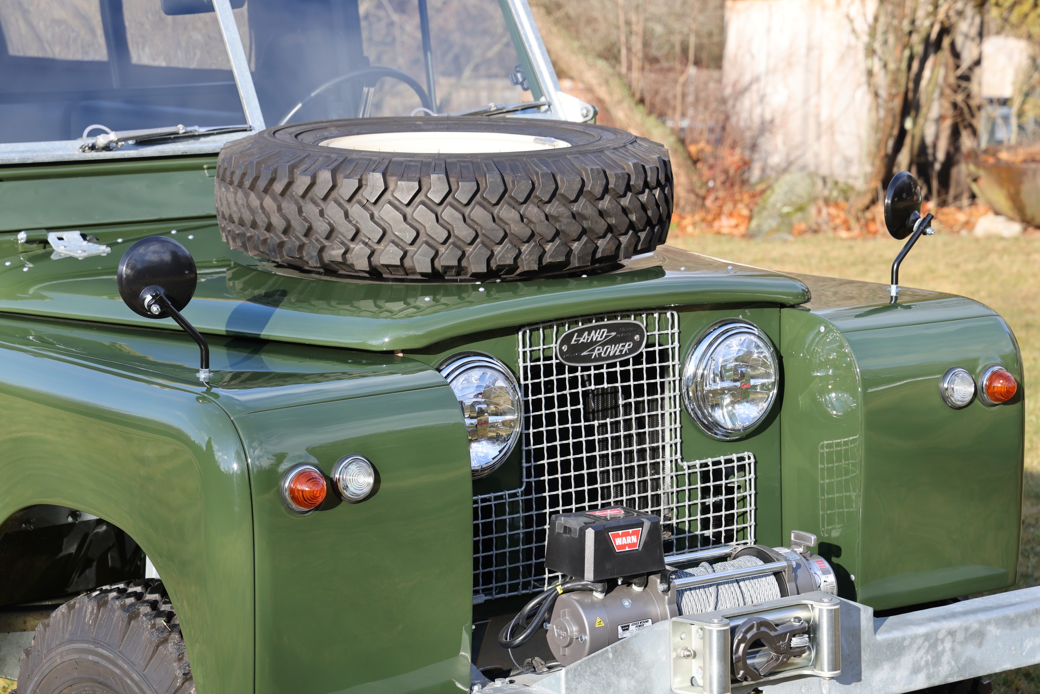 1967 Land Rover Series IIA 109 Inch Bronze Green Restored 48