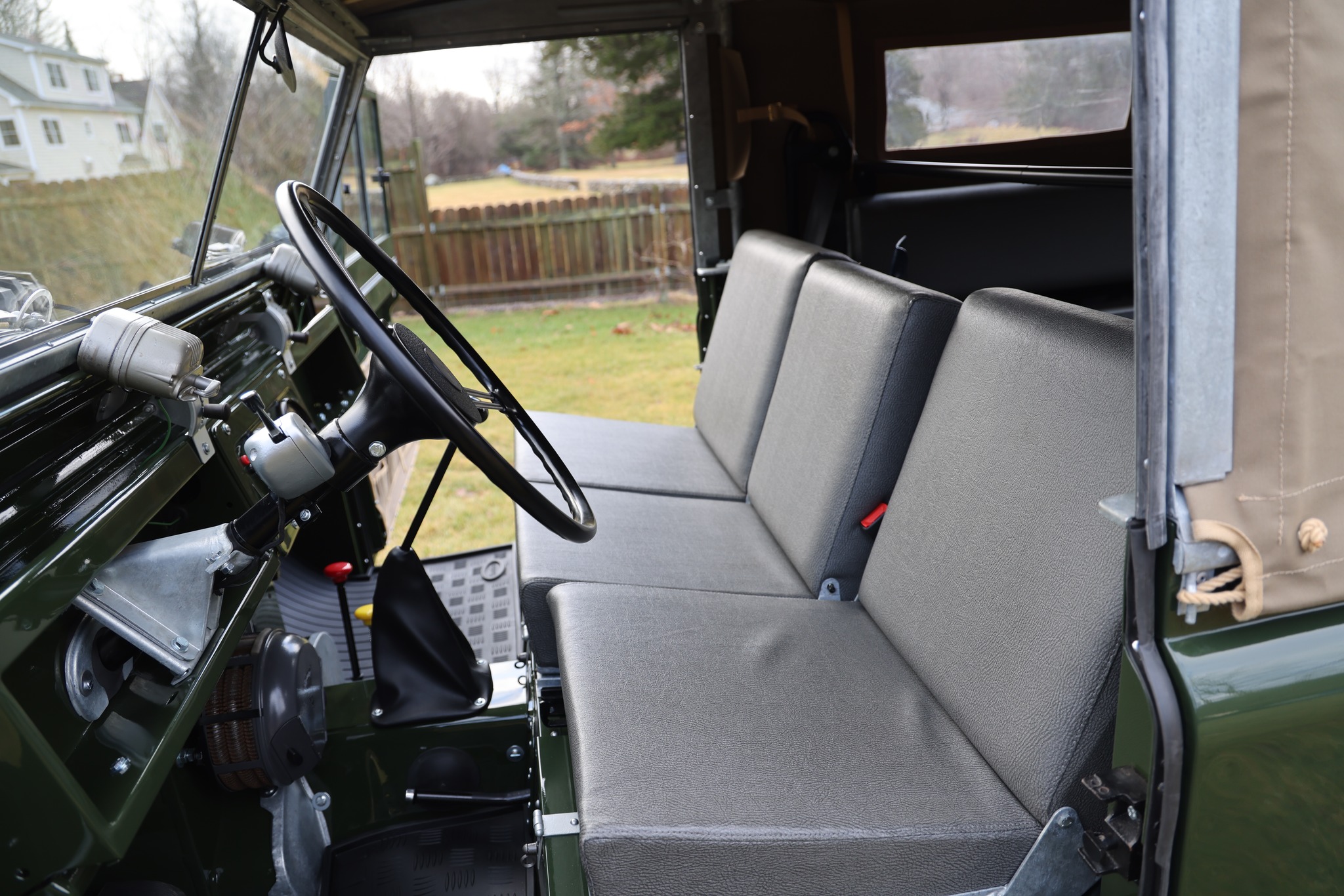 1967 Land Rover Series IIA 109 Inch Bronze Green Restored 50