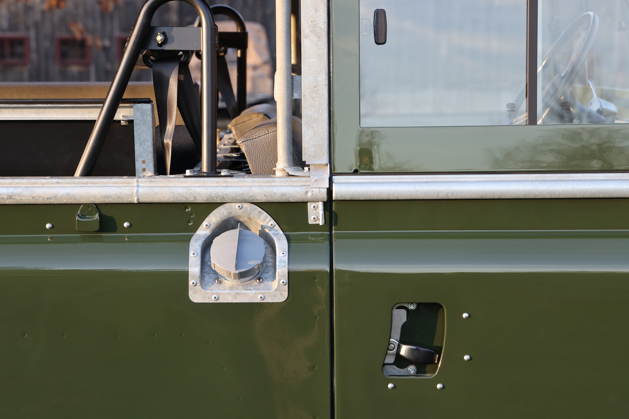 1967 Land Rover Series IIA 109 Inch Bronze Green Restored 53