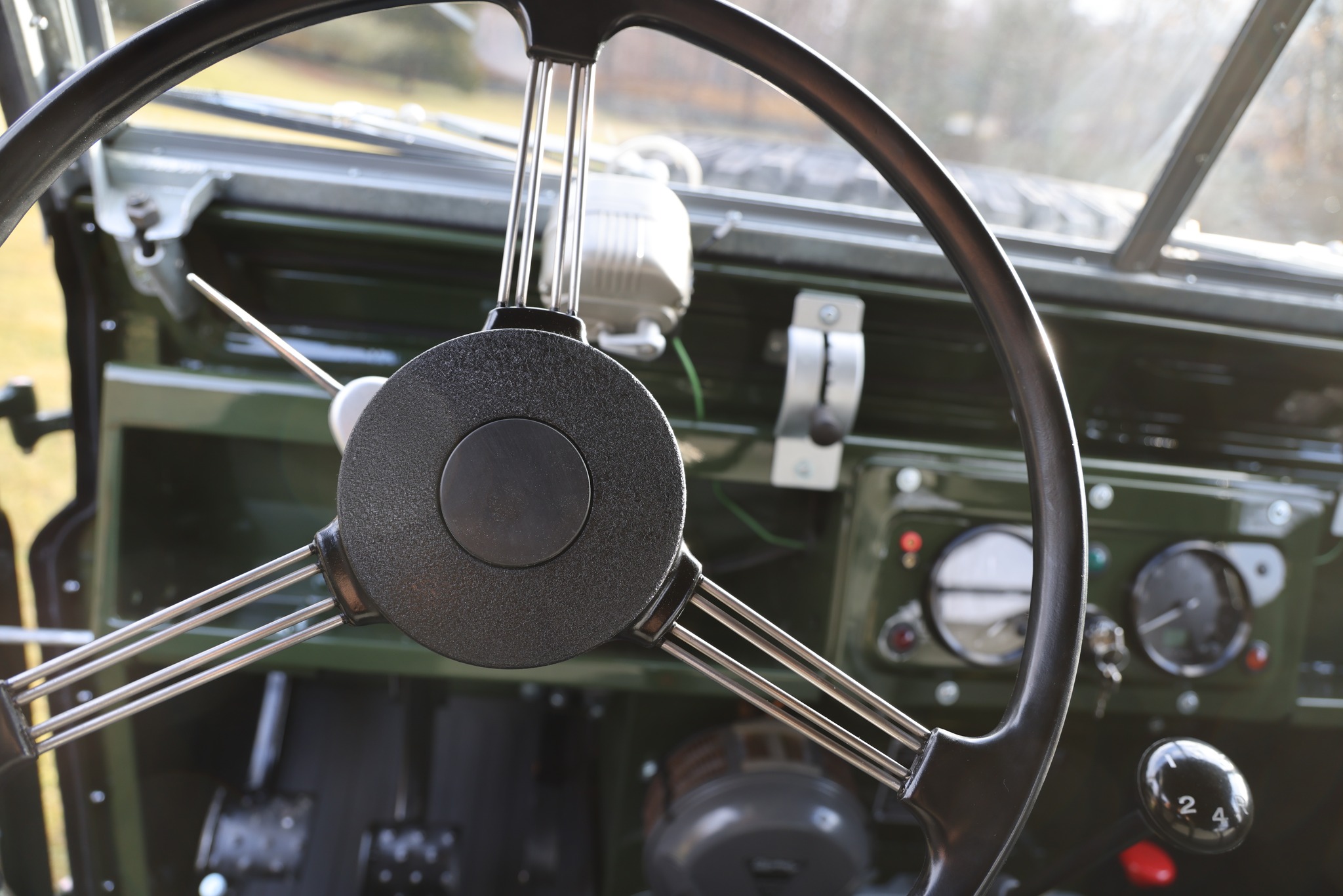 1967 Land Rover Series IIA 109 Inch Bronze Green Restored 59