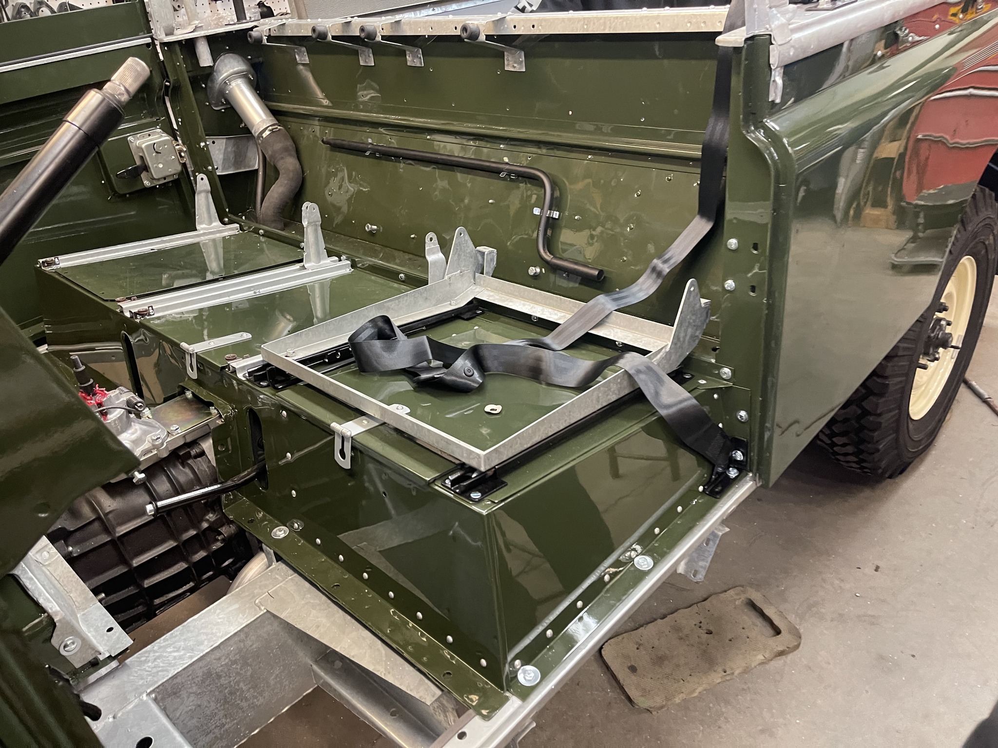 1967 Land Rover Series IIA 109 Inch Bronze Green Restored 66