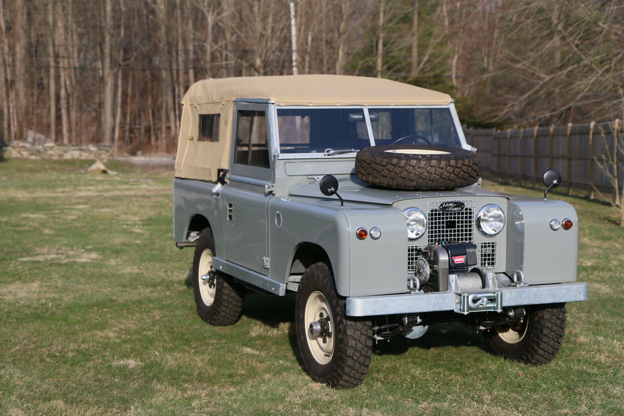 1966 Land Rover Series IIA Light Blue