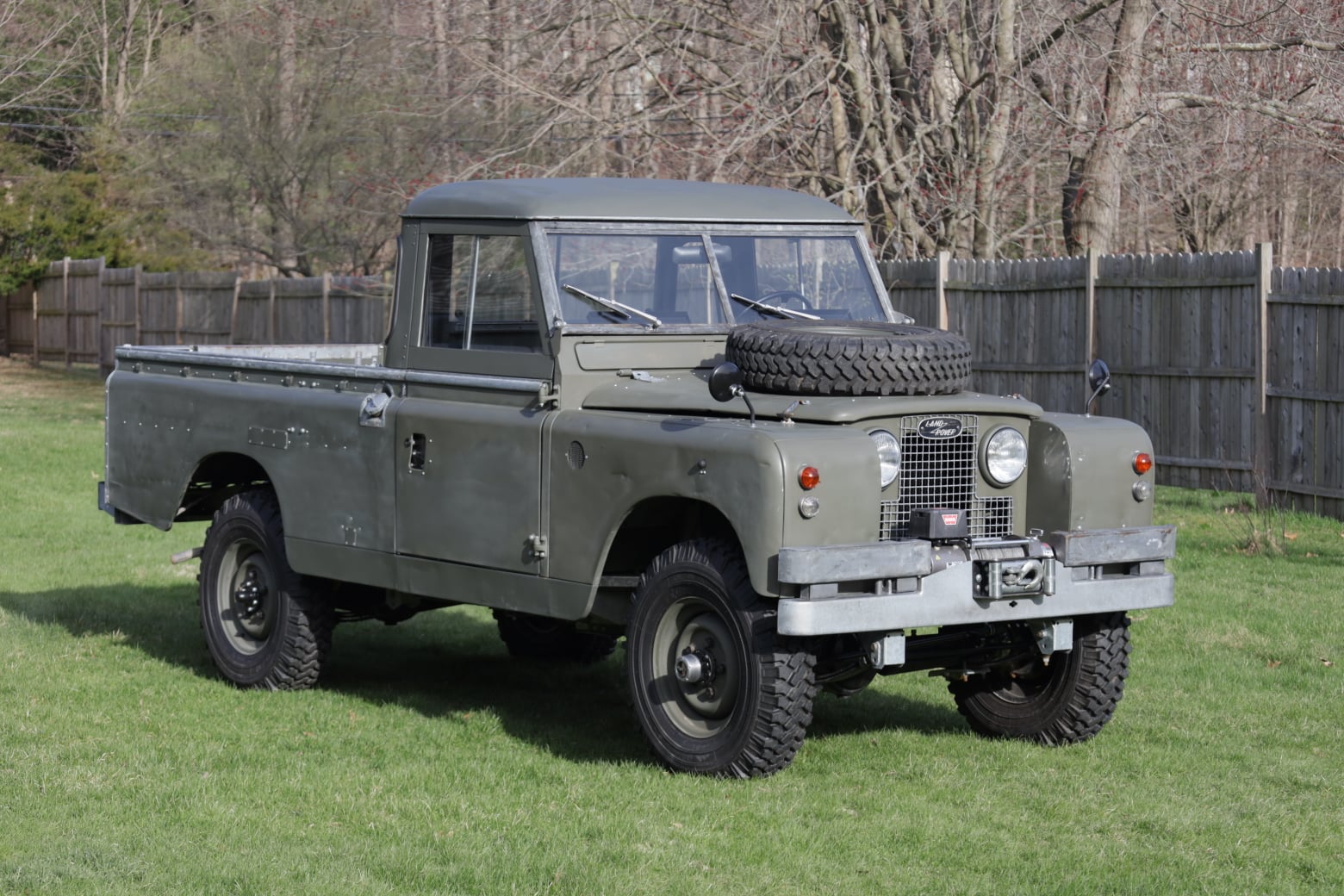 Restored Rover Series IIA Military 109 Inch for Sale - North America