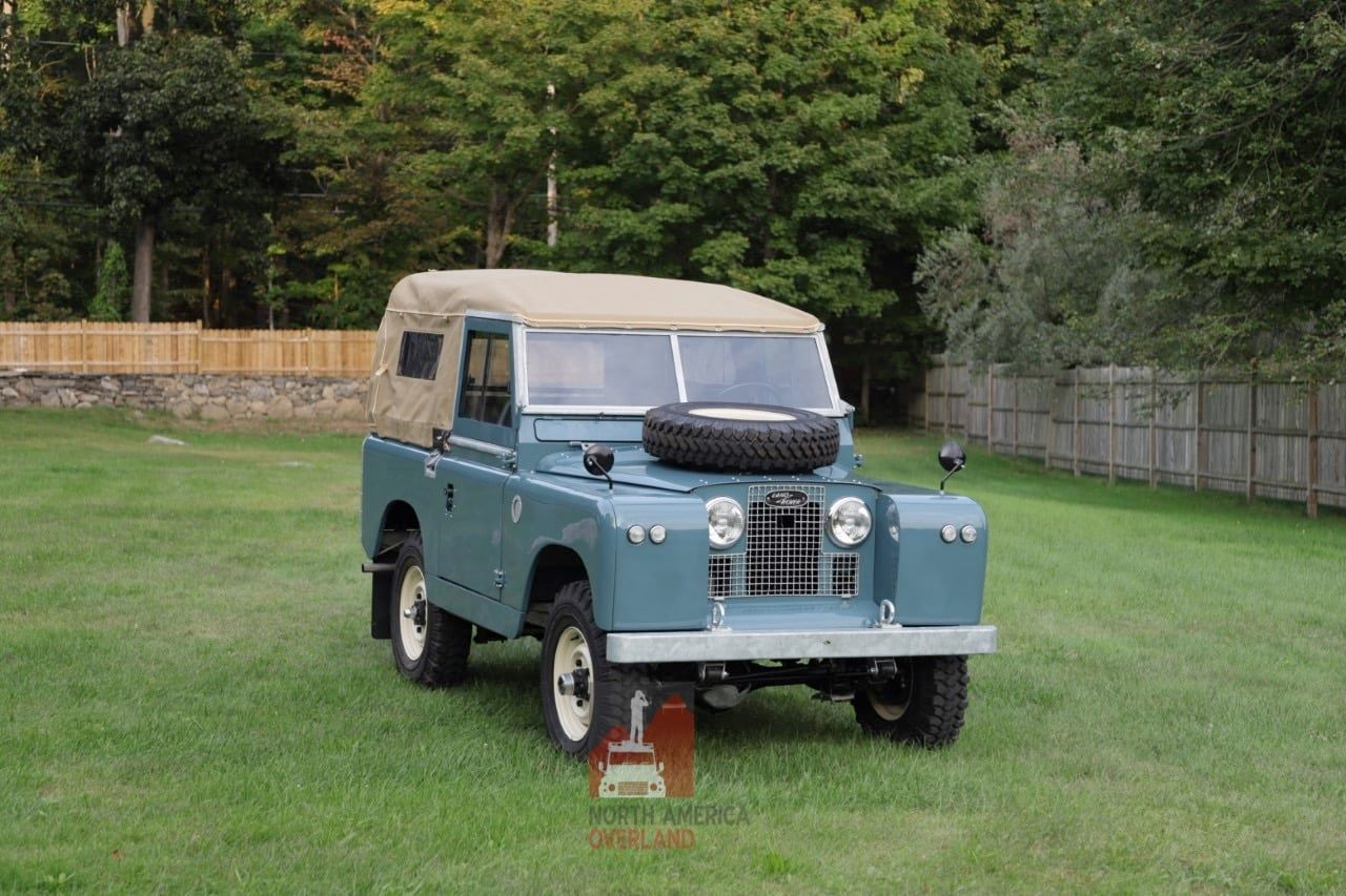 1968 Land Rover Marine Blue