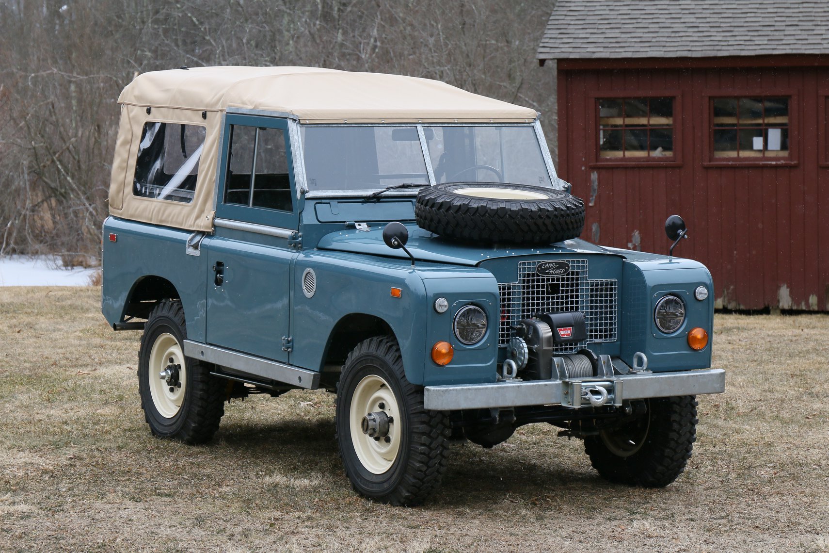 1969 Land Rover Series IIA Marine Blue North America