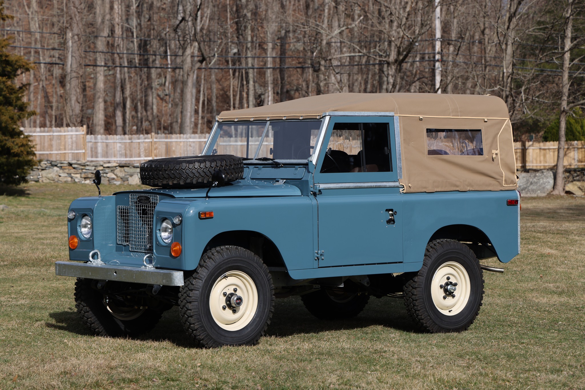 1970 Land Rover Series IIA Marine Blue