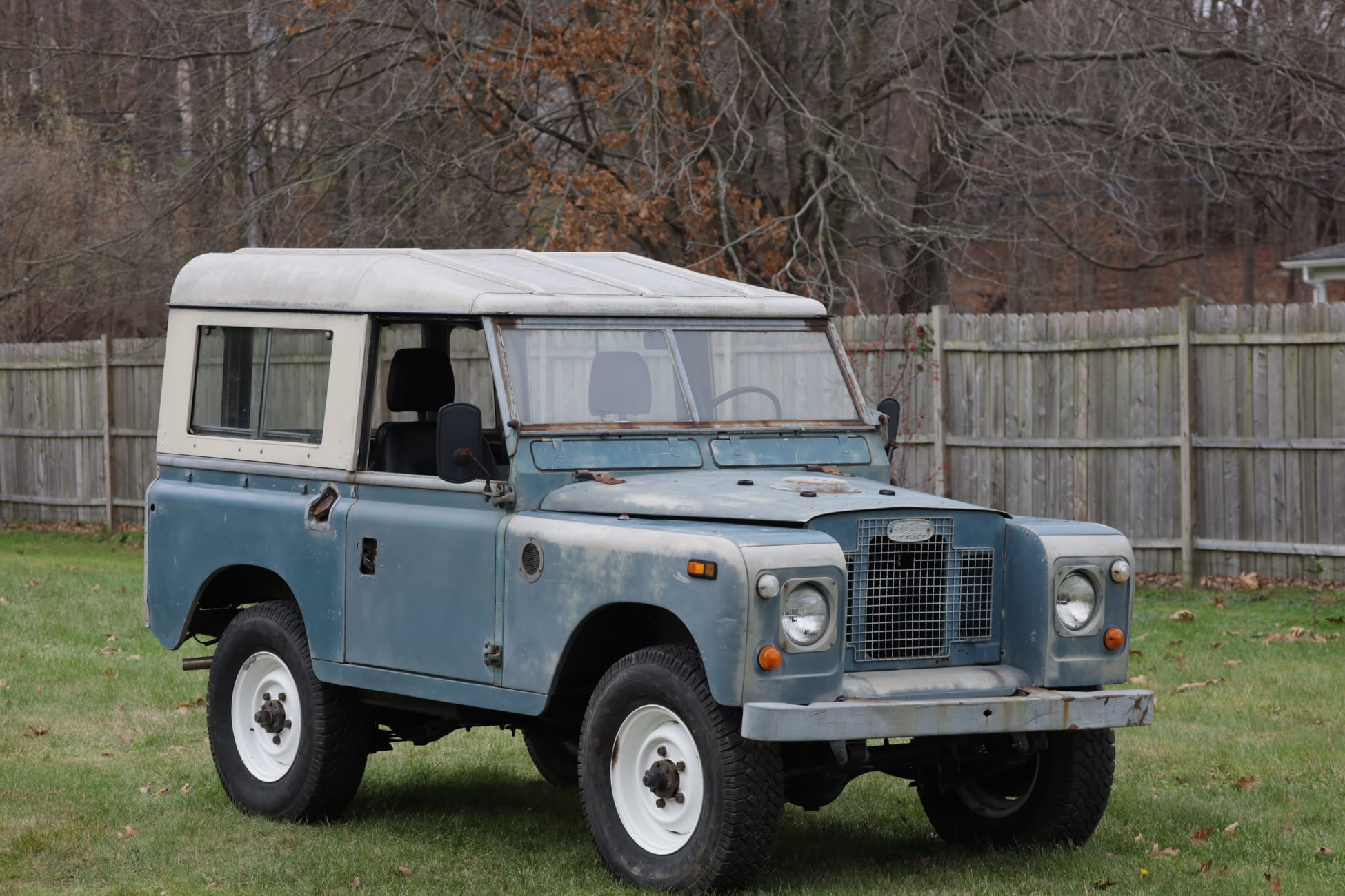 1970 Land Rover Series IIA Marine Blue Photo 1