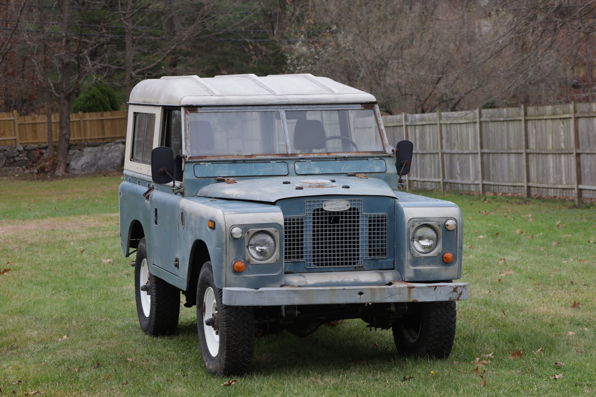 1970 Land Rover Series IIA Marine Blue Photo 10