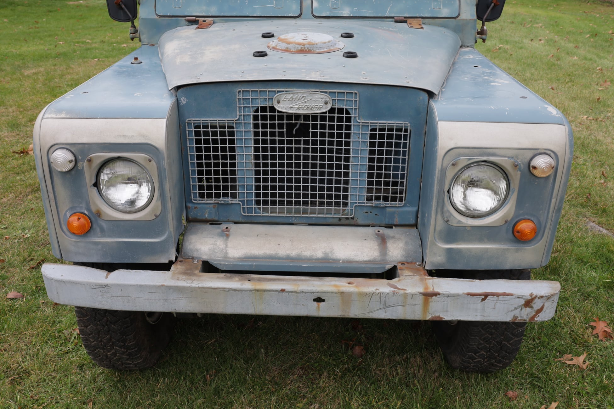 1970 Land Rover Series IIA Marine Blue Photo 11