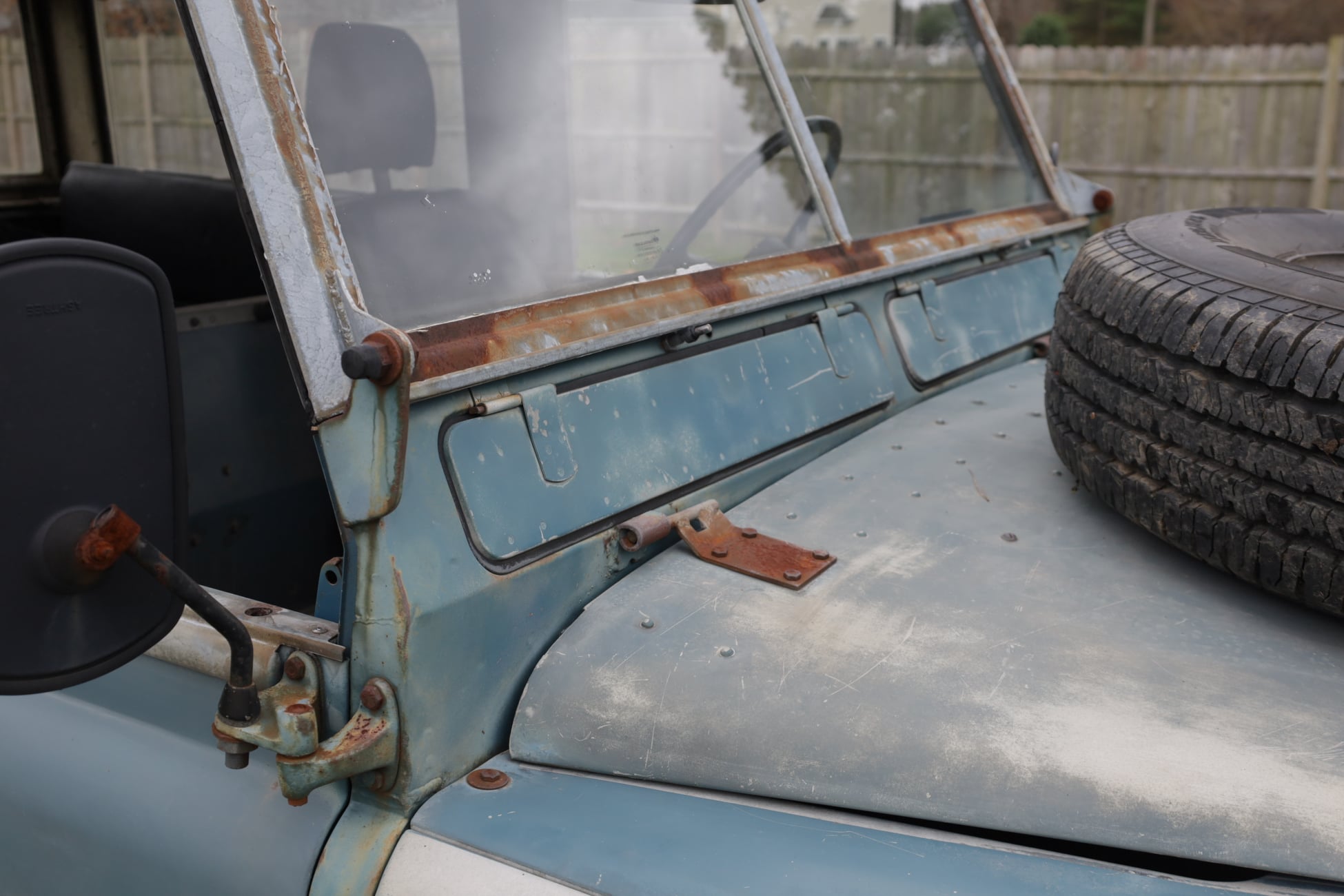 1970 Land Rover Series IIA Marine Blue Photo 12