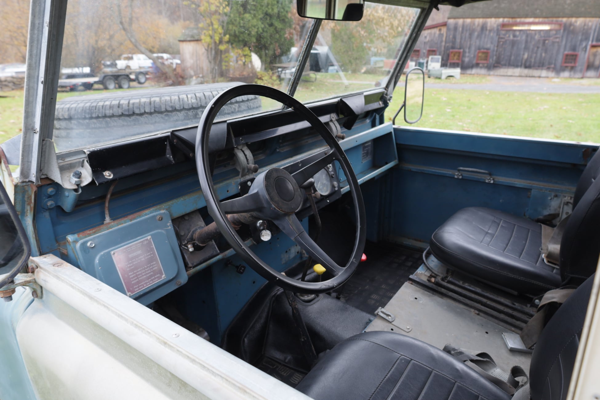 1970 Land Rover Series IIA Marine Blue Photo 16