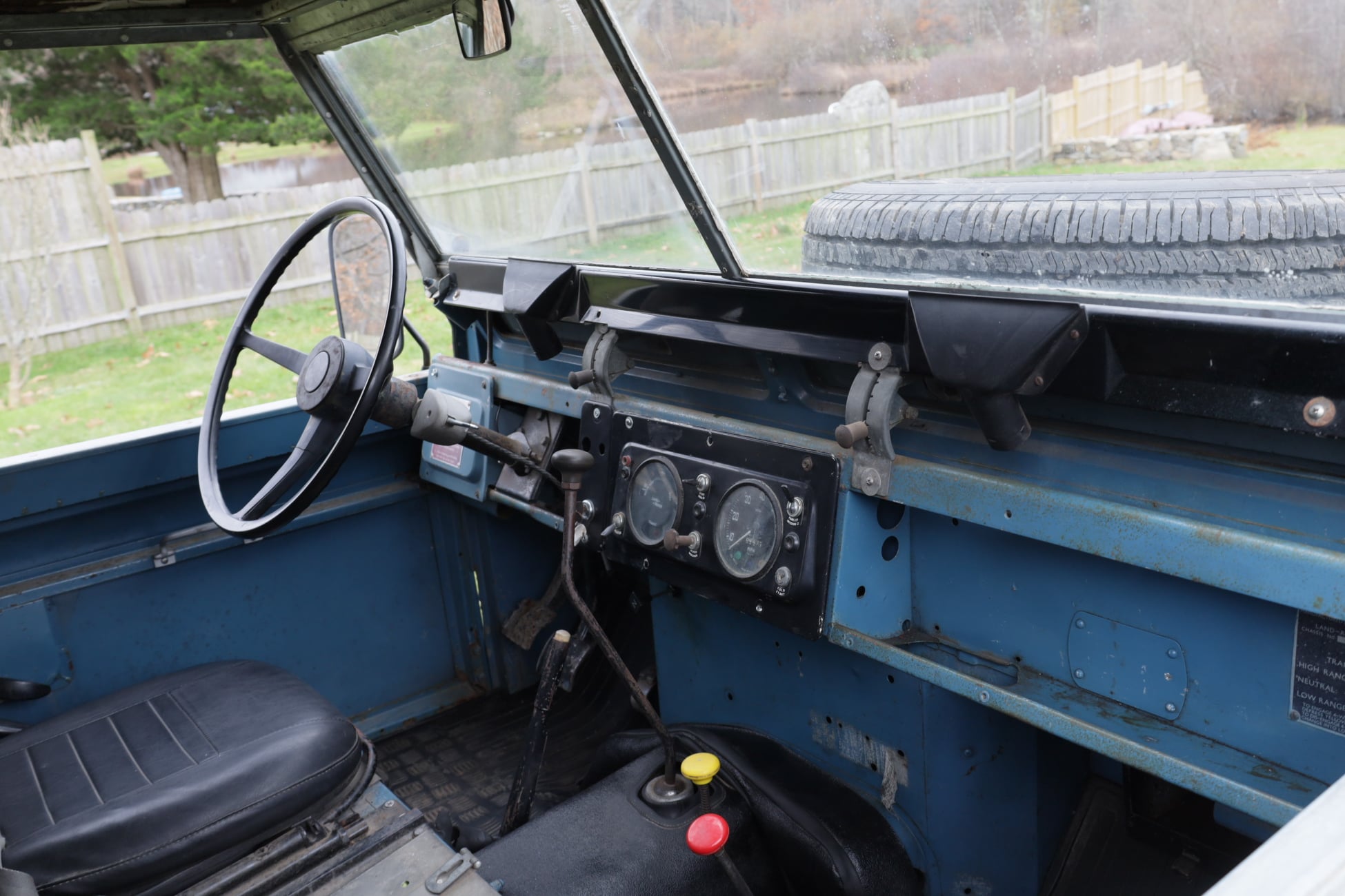 1970 Land Rover Series IIA Marine Blue Photo 18