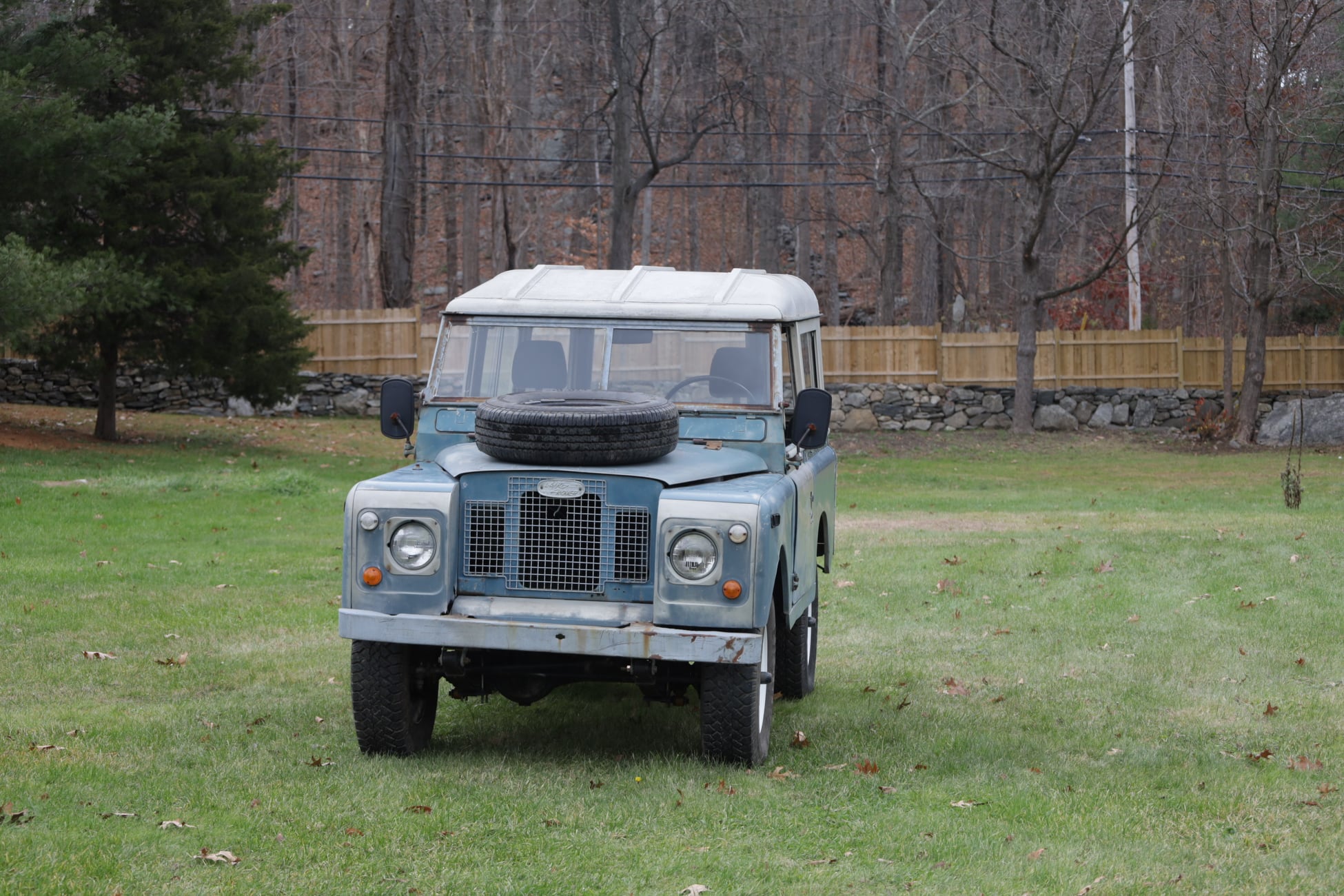 1970 Land Rover Series IIA Marine Blue Photo 5