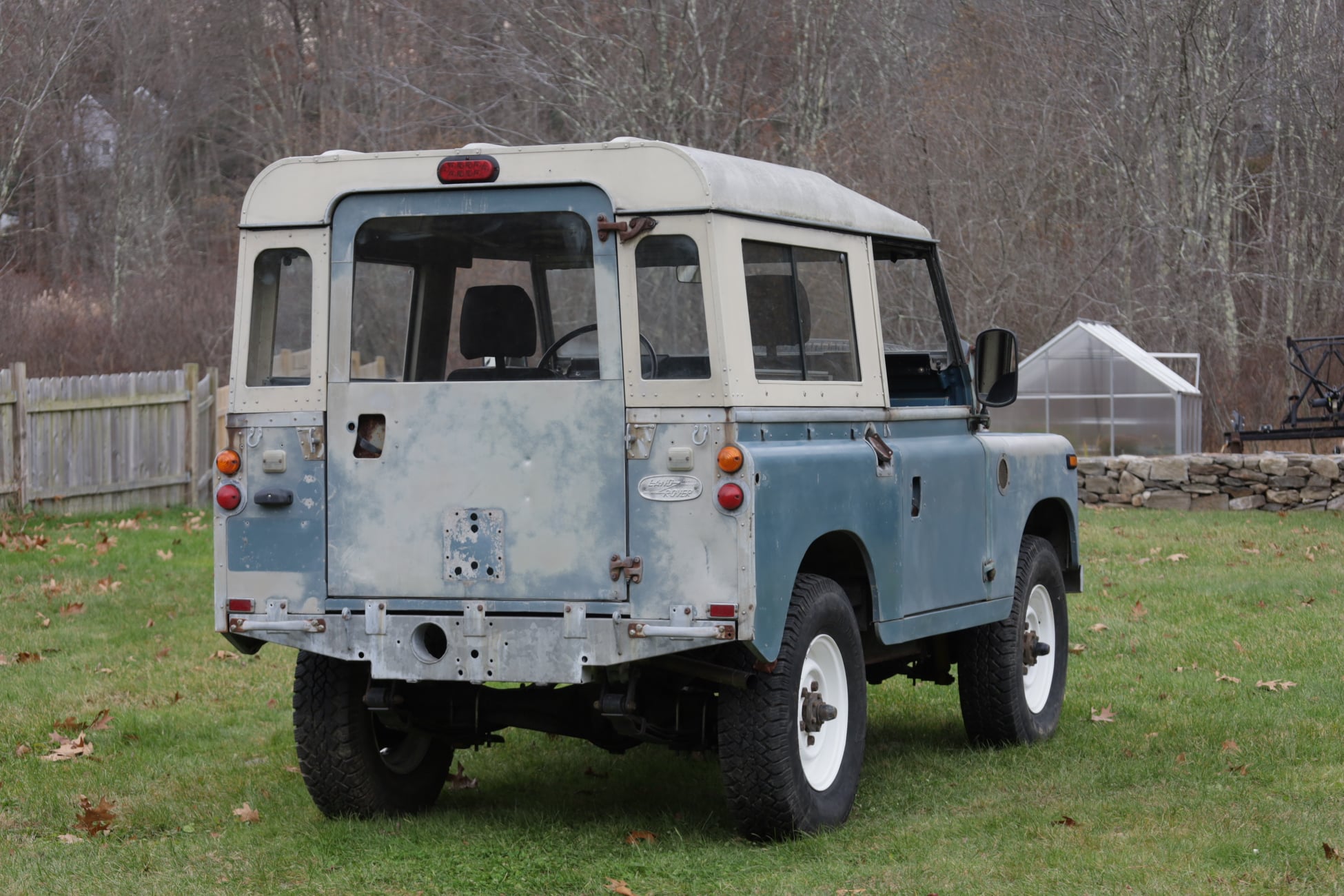 1970 Land Rover Series IIA Marine Blue Photo 8