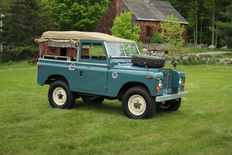 1970 Land Rover Series IIA Marine Blue Photo 1