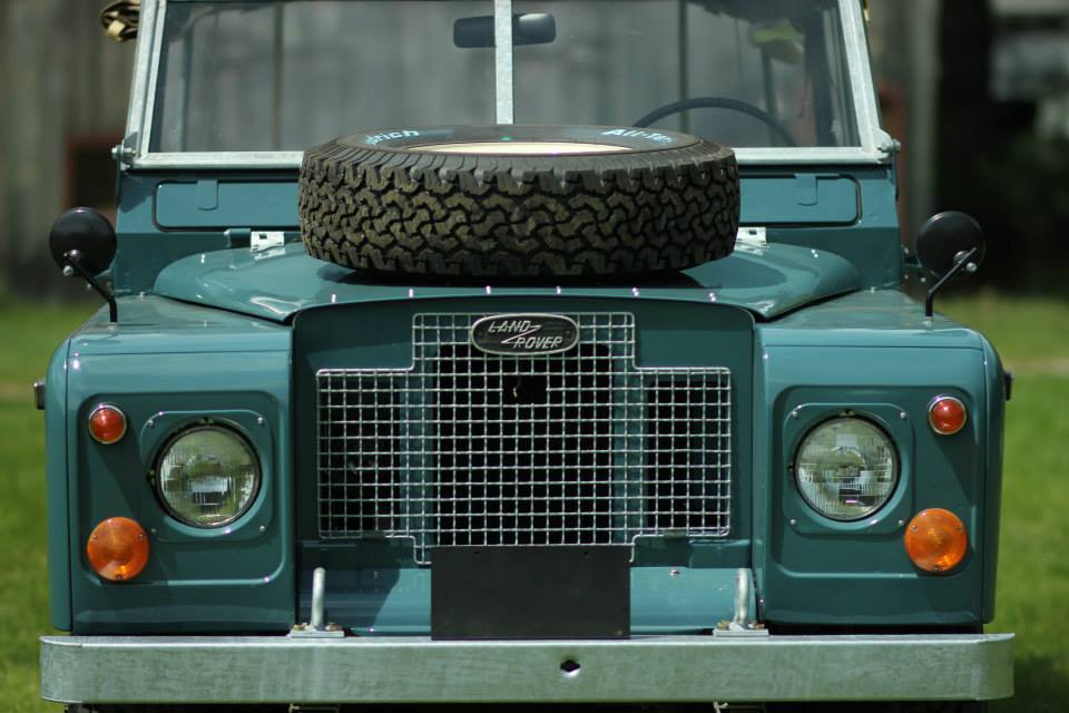 1970 Land Rover Series IIA Marine Blue Photo 12