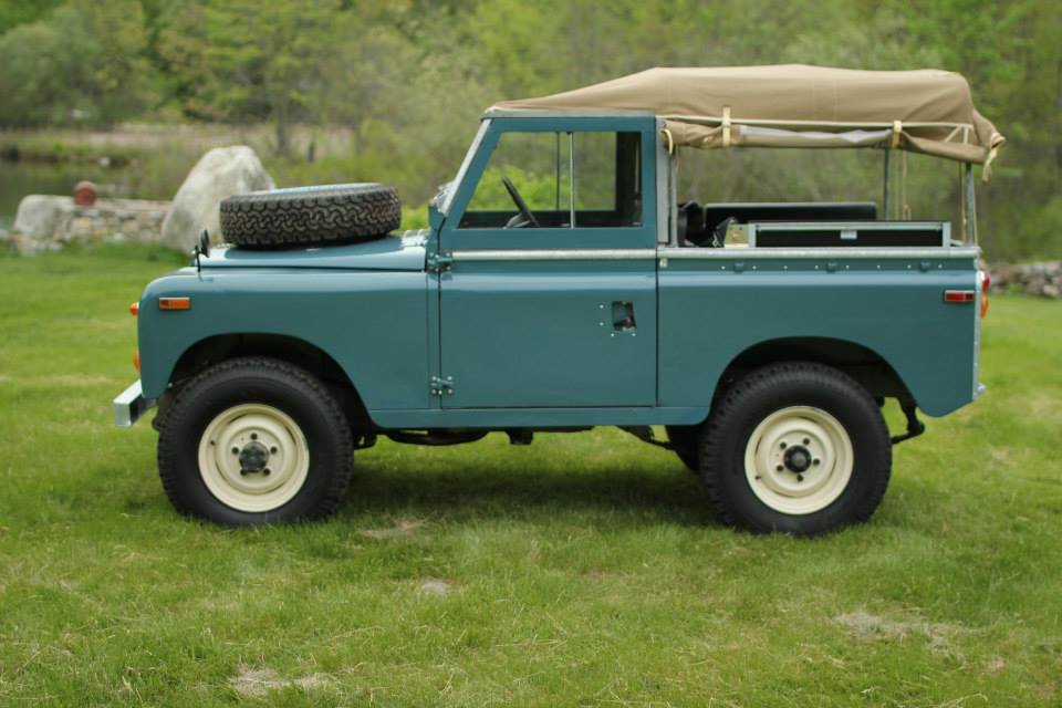 1970 Land Rover Series IIA Marine Blue Photo 2