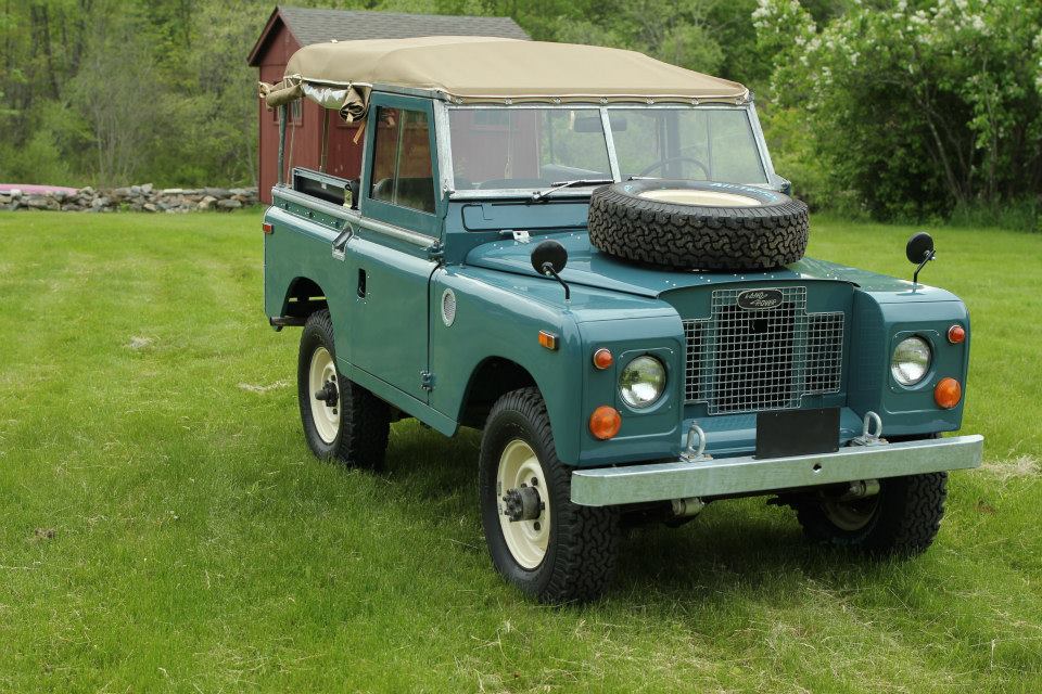 1970 Land Rover Series IIA Marine Blue Photo 3