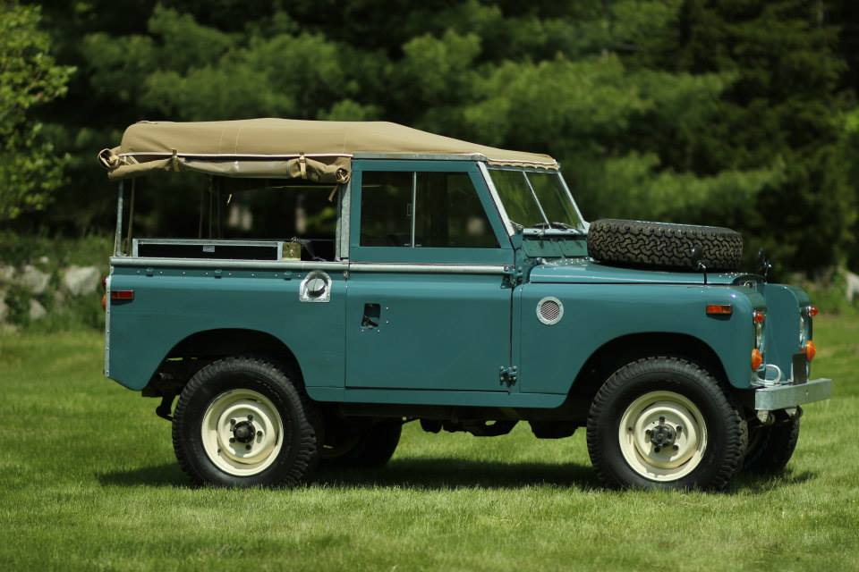 1970 Land Rover Series IIA Marine Blue Photo 4