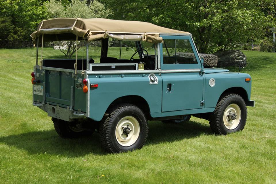 1970 Land Rover Series IIA Marine Blue Photo 5