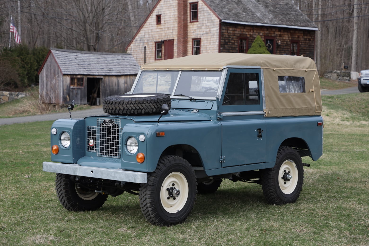 1971 Land Rover Series IIA Marine Blue