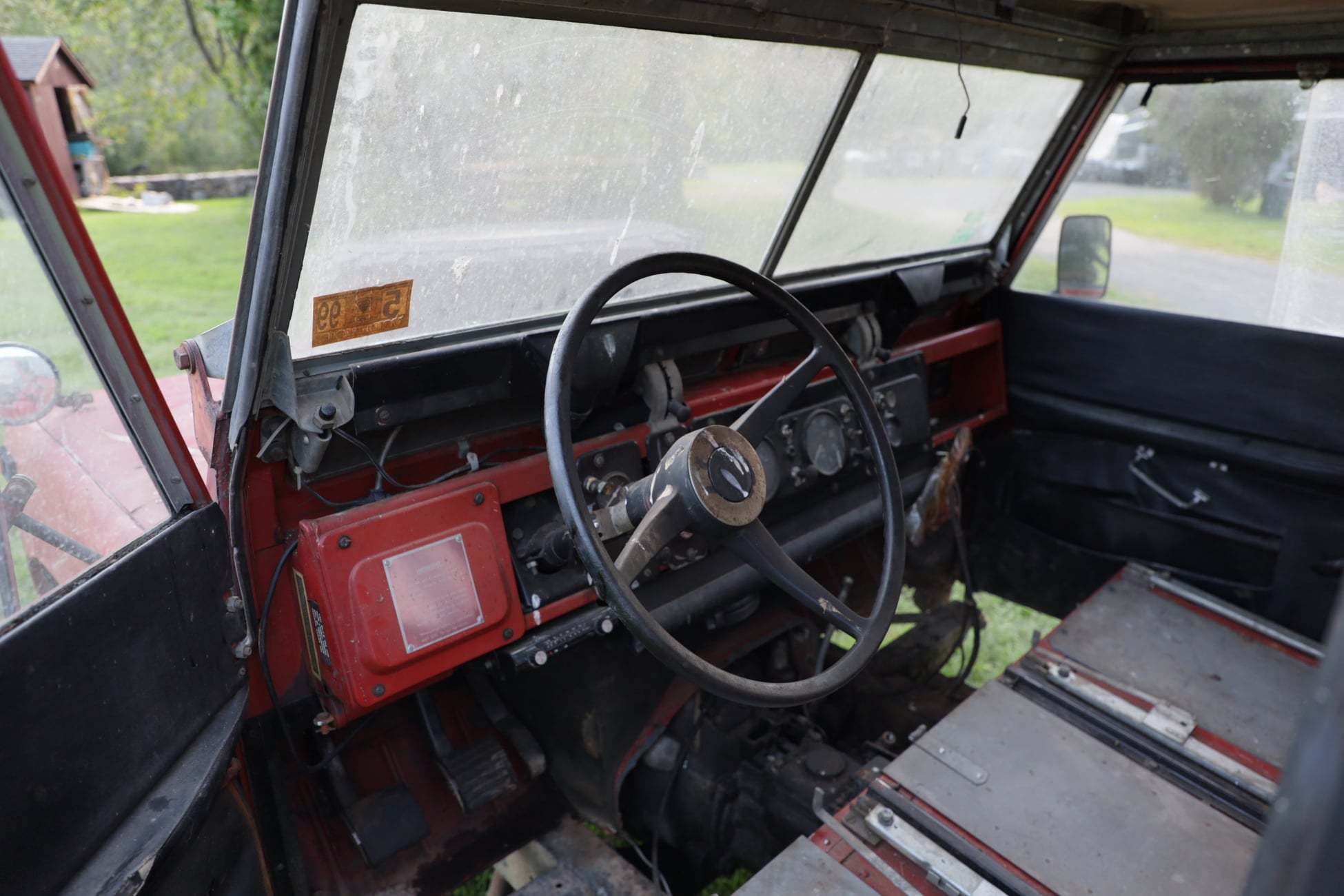 1971 Land Rover Series IIA Poppy Red Photo 11