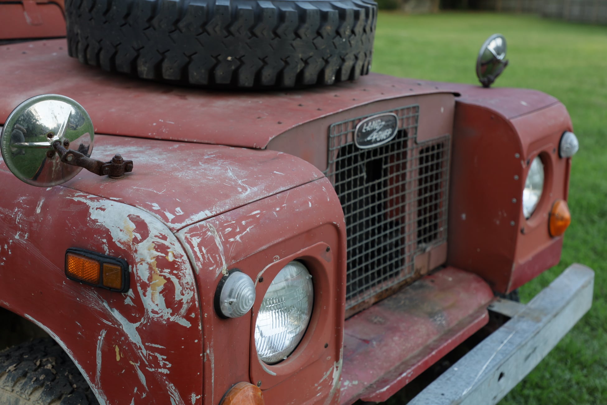 1971 Land Rover Series IIA Poppy Red Photo 14