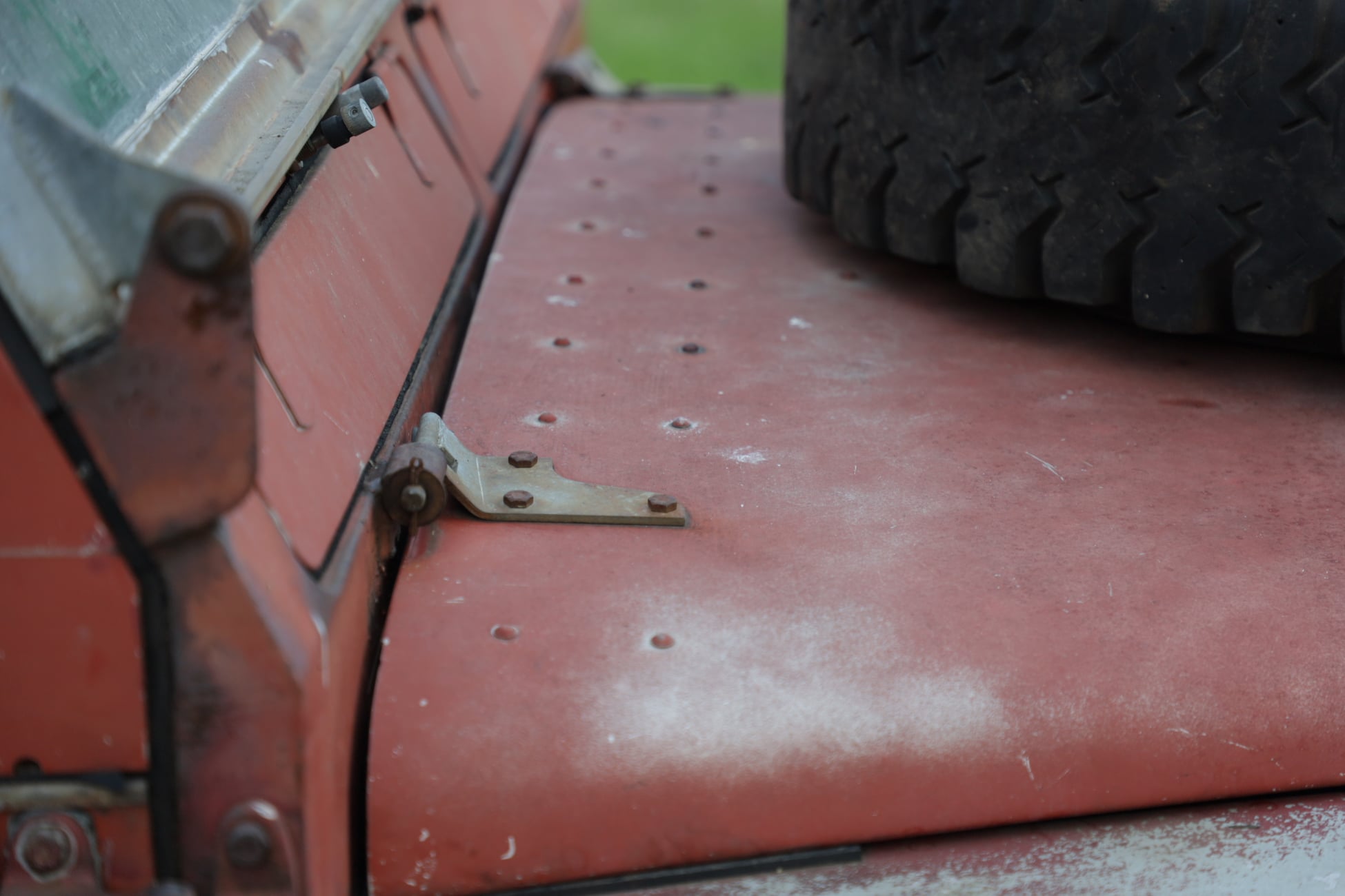 1971 Land Rover Series IIA Poppy Red Photo 15