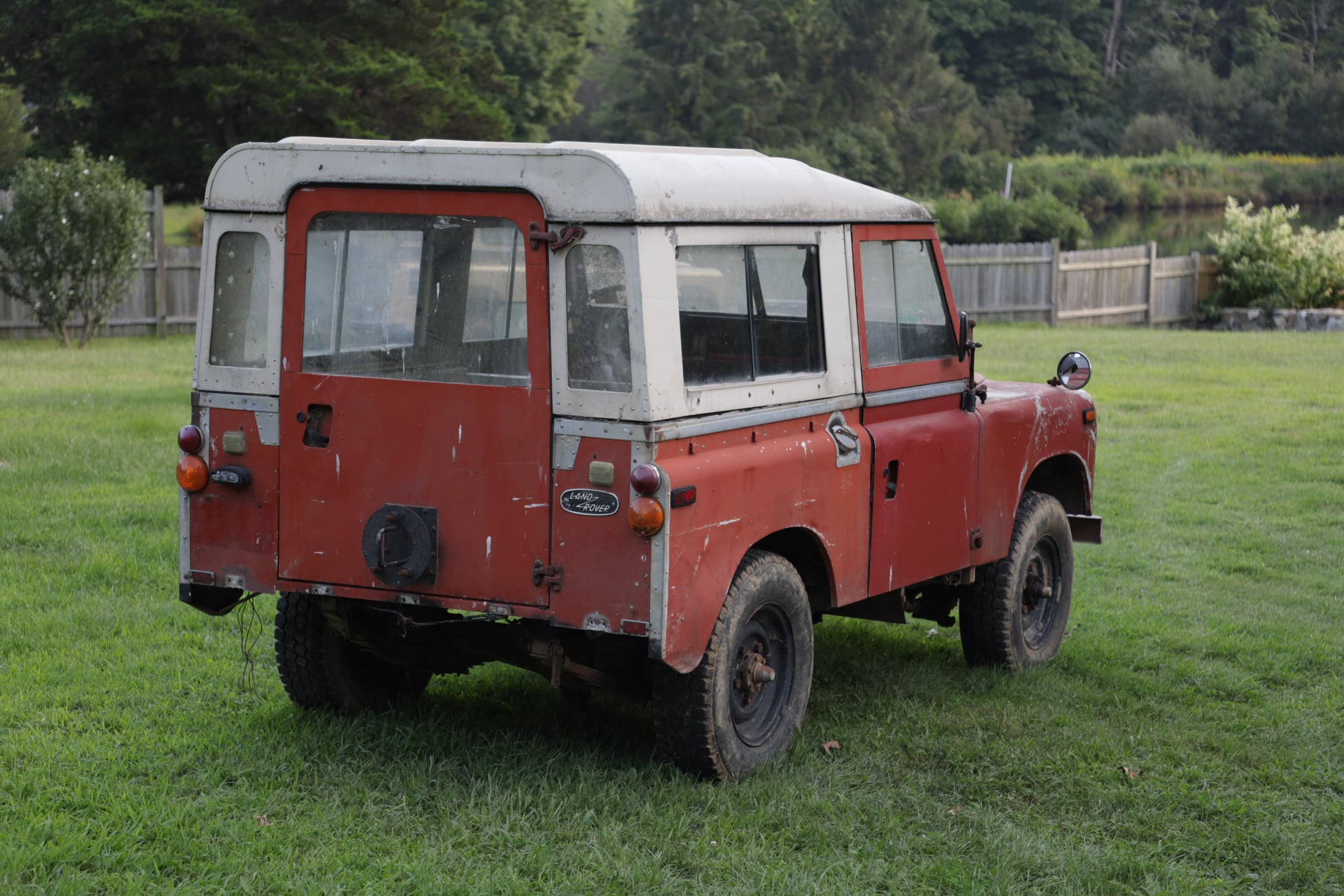 1971 Land Rover Series IIA Poppy Red Photo 18