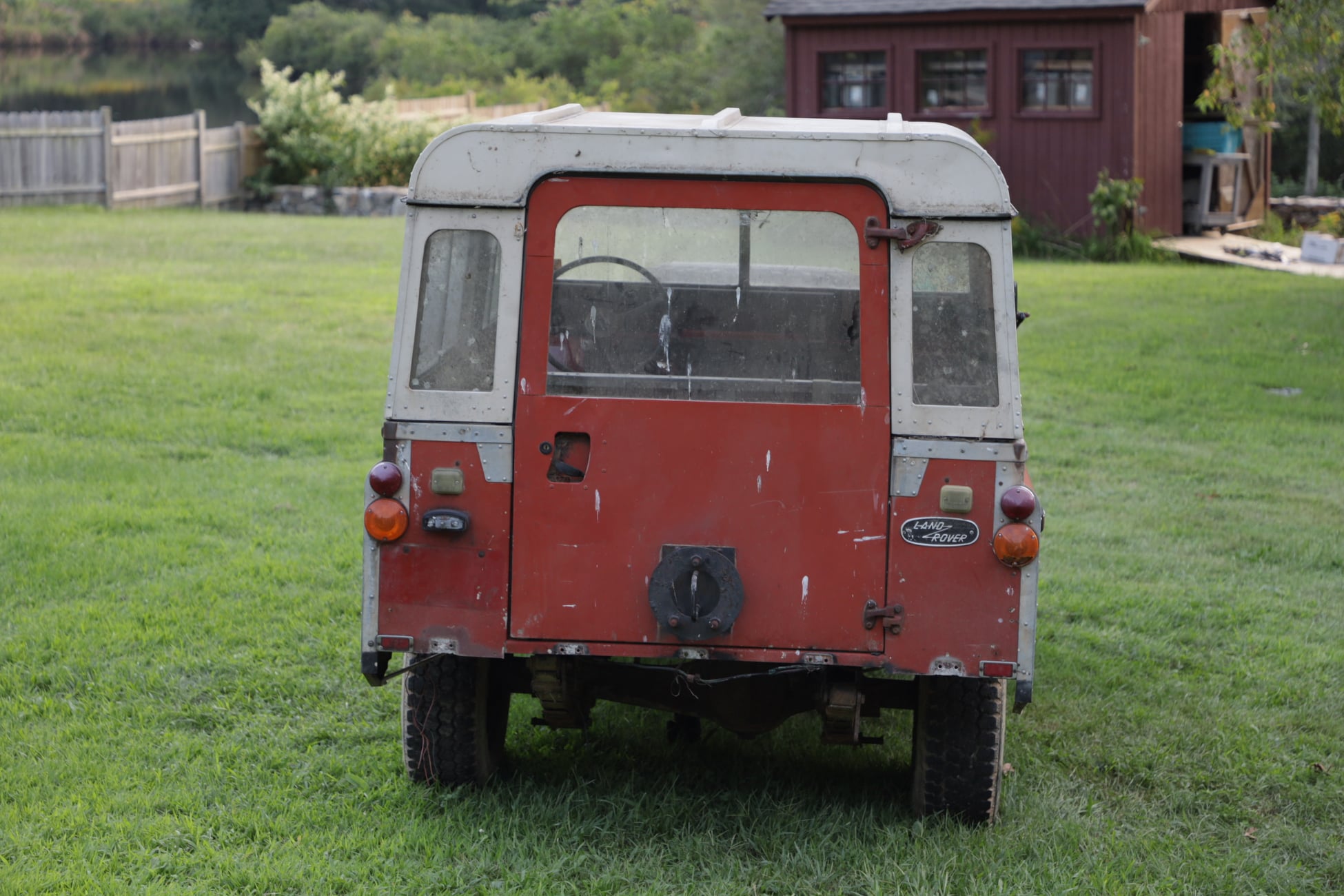 1971 Land Rover Series IIA Poppy Red Photo 19