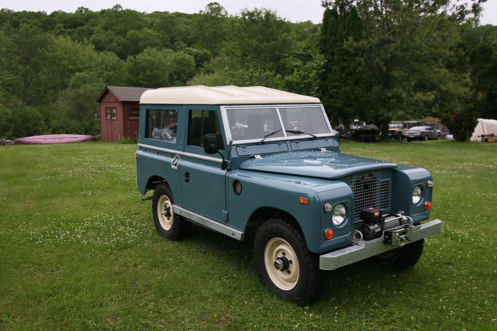 1971 Land Rover Series IIA Marine Blue