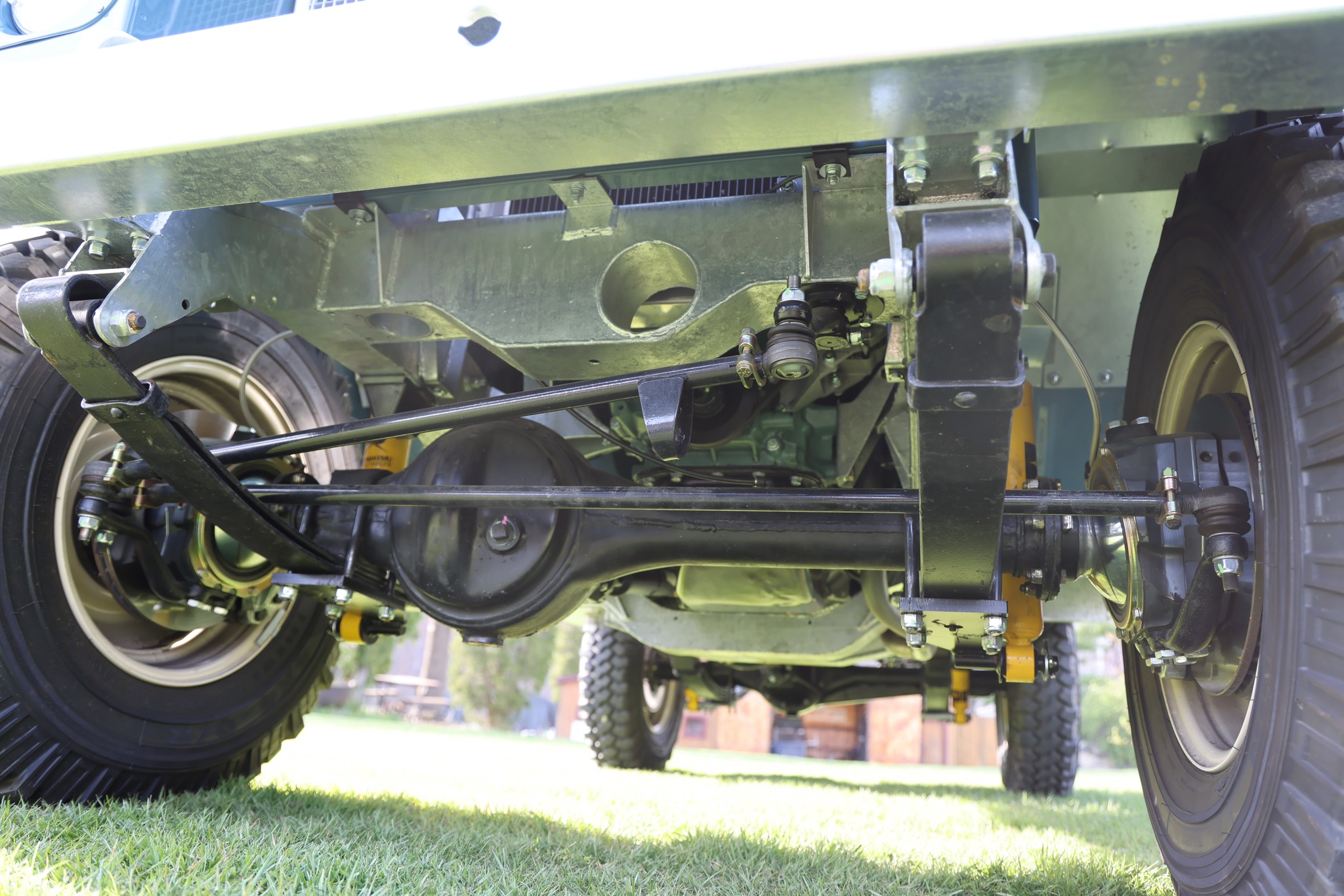 1974 Land Rover Series III Marine Blue Restored 20