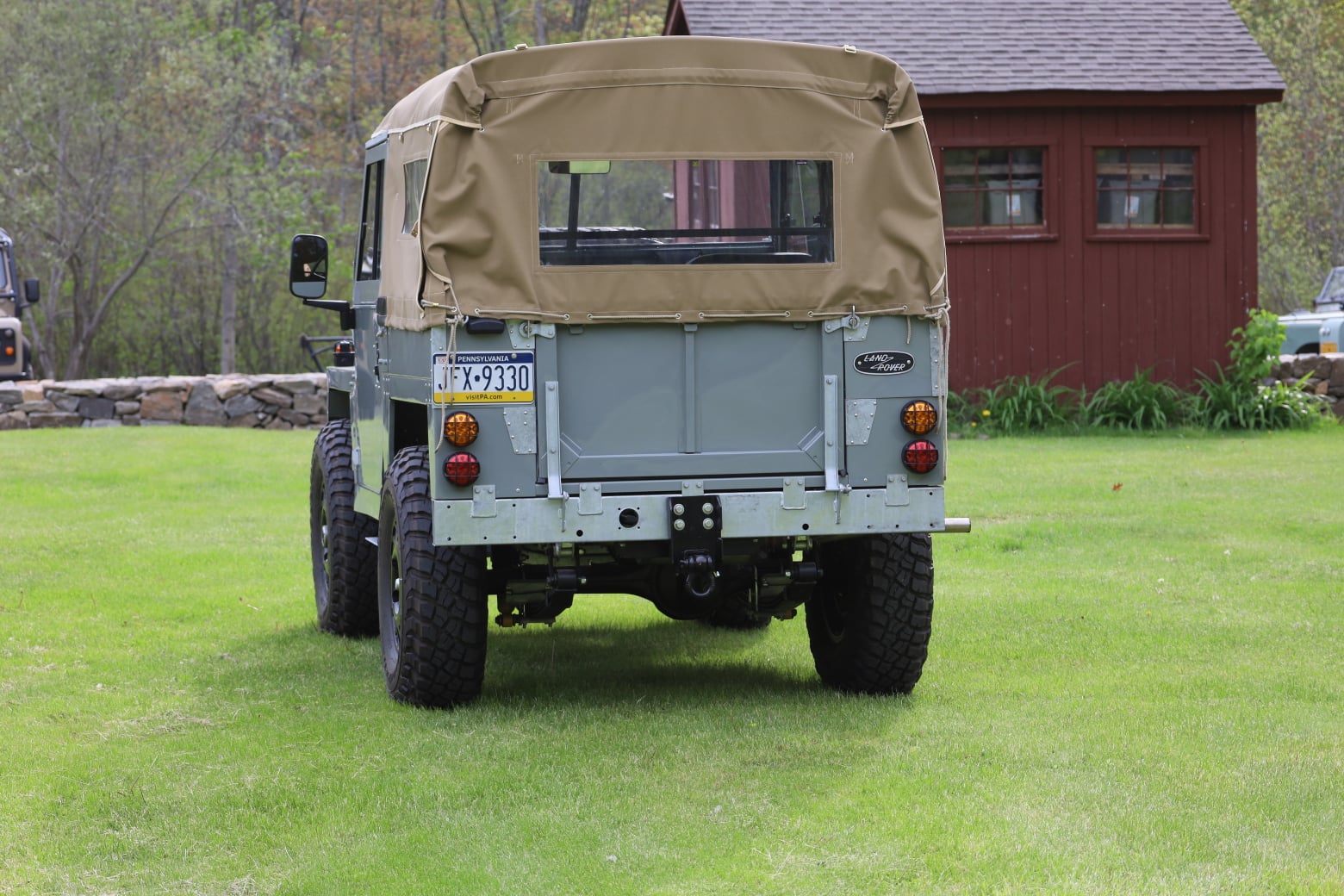 1977 Land Rover Lightweight Restored 16