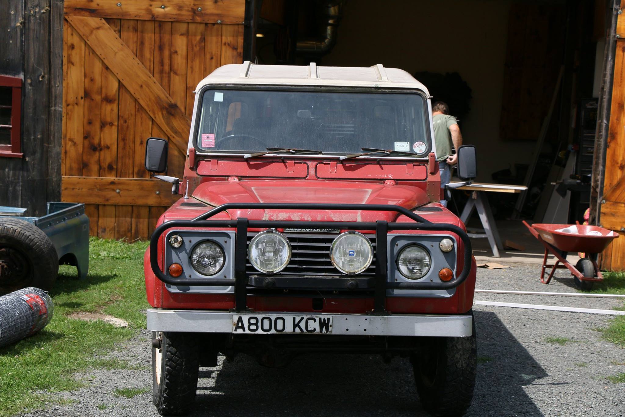 1983 Land Rover Series IIa in Limestone Photo 14