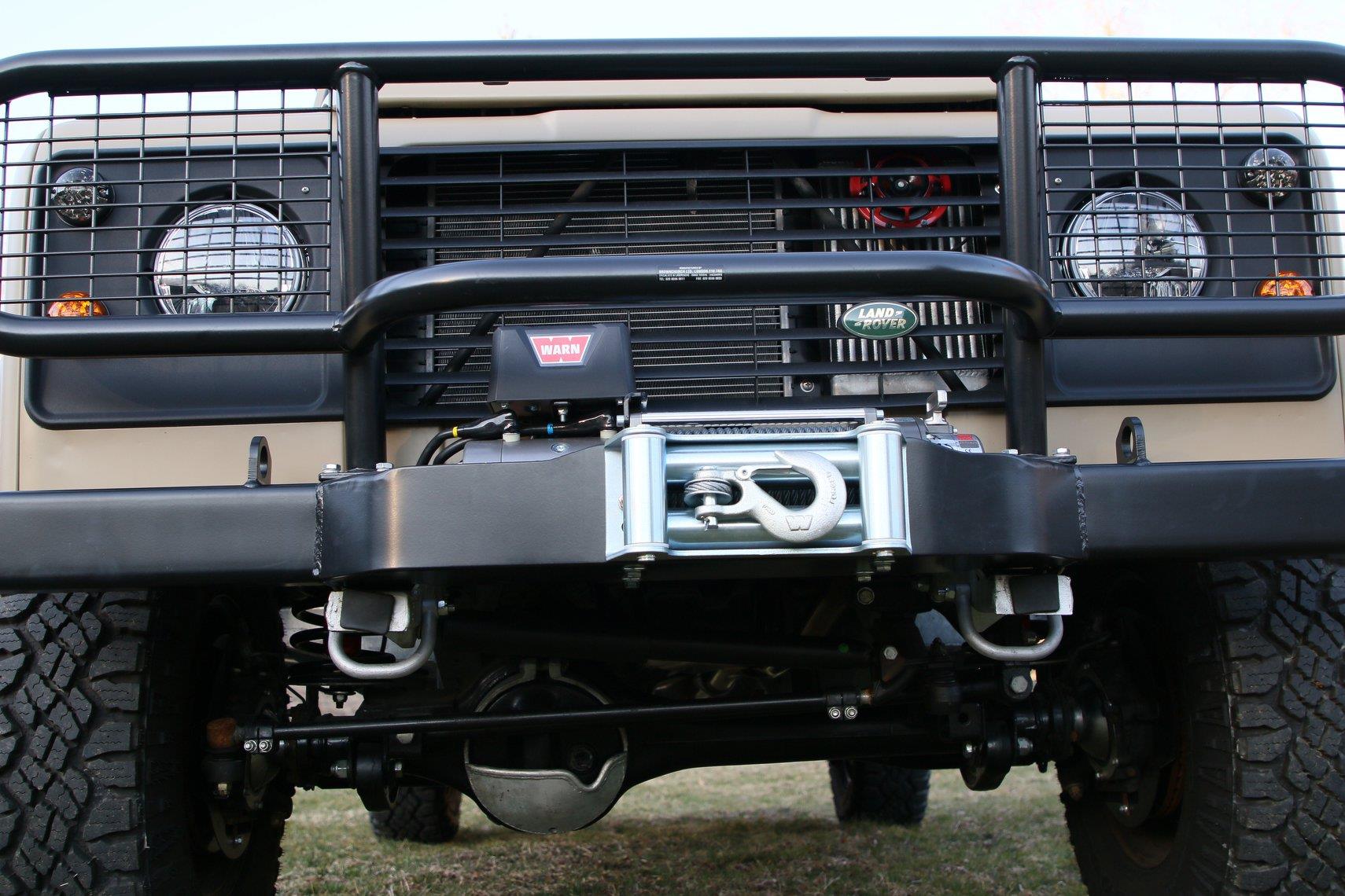 1985 Land Rover Defender 110 NAO Expedition Matte Tan Photo 13