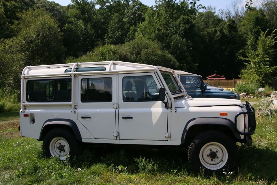 Land Rover Defender 110 NAS under restoration photo 1.