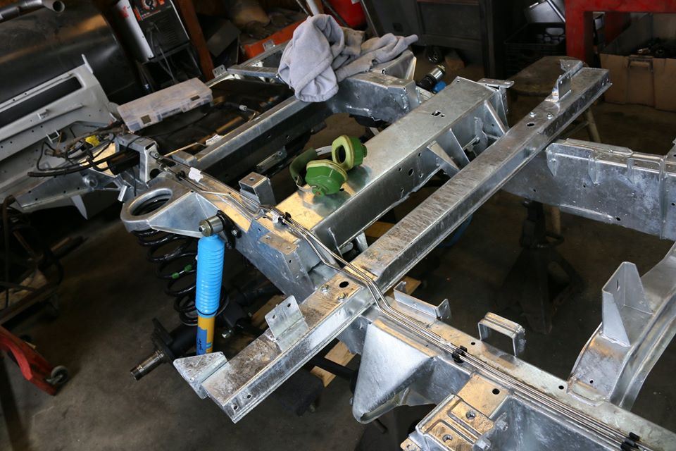 Land Rover Defender 110 NAS under restoration photo 16.