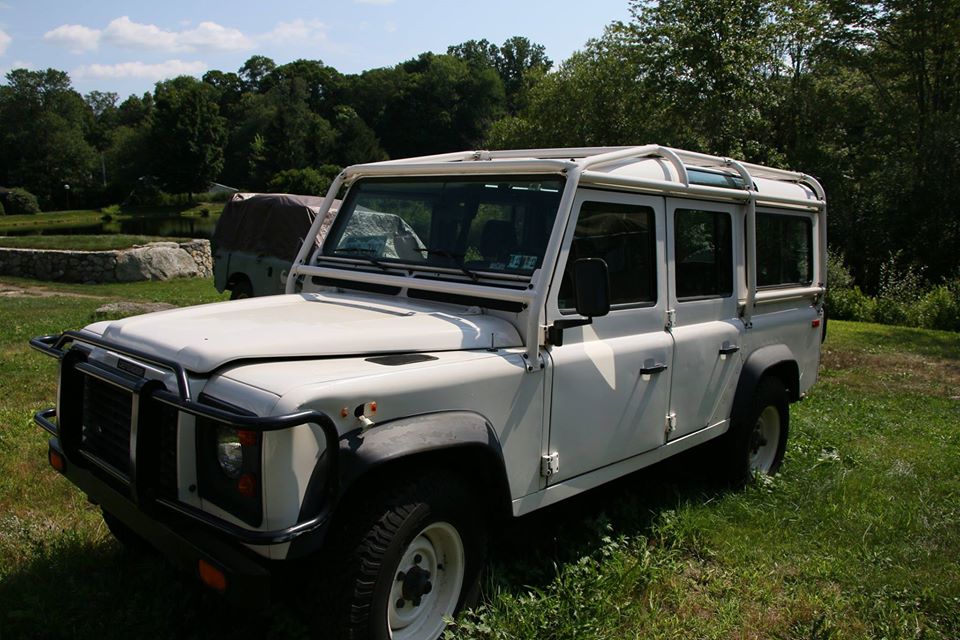 Land Rover Defender 110 NAS under restoration photo 2.