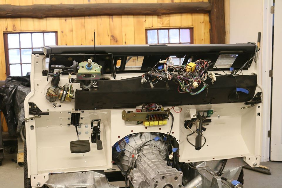 Land Rover Defender 110 NAS under restoration photo 25.