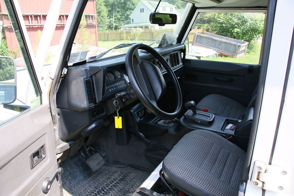 Land Rover Defender 110 NAS under restoration photo 3.