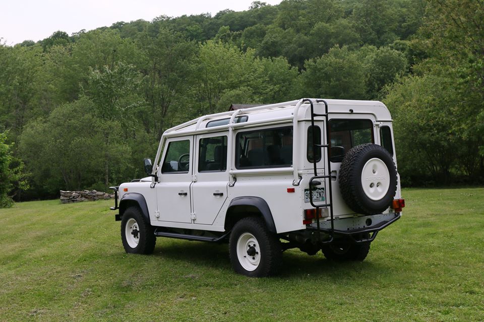 Land Rover Defender 110 NAS under restoration photo 43.